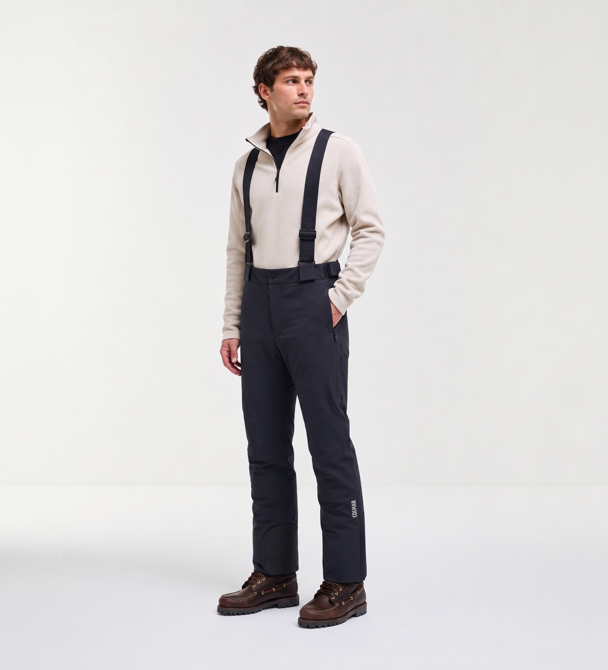 Colmar für Herren. 14000024-1VC Schwarze wattierte Streamline Skiweste (48), Sportlich, Polyester, Schnee, Draußen