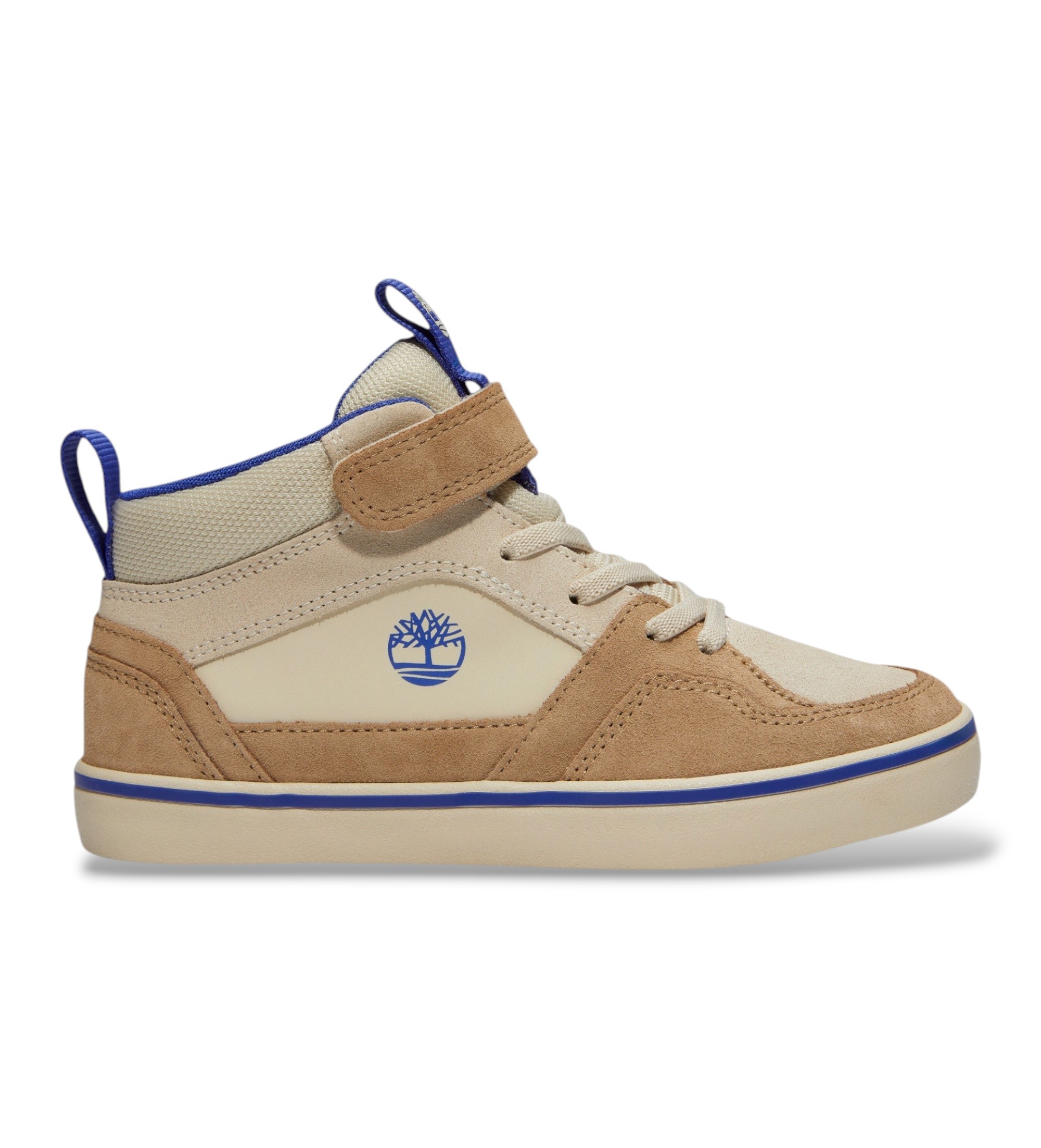 Timberland Unisex für Kinder. TB0A27WHAPK1 Lederturnschuhe Stone Jump beige (26), Wohnung, Klettverschluss, Lässig, Kinderbekleidung