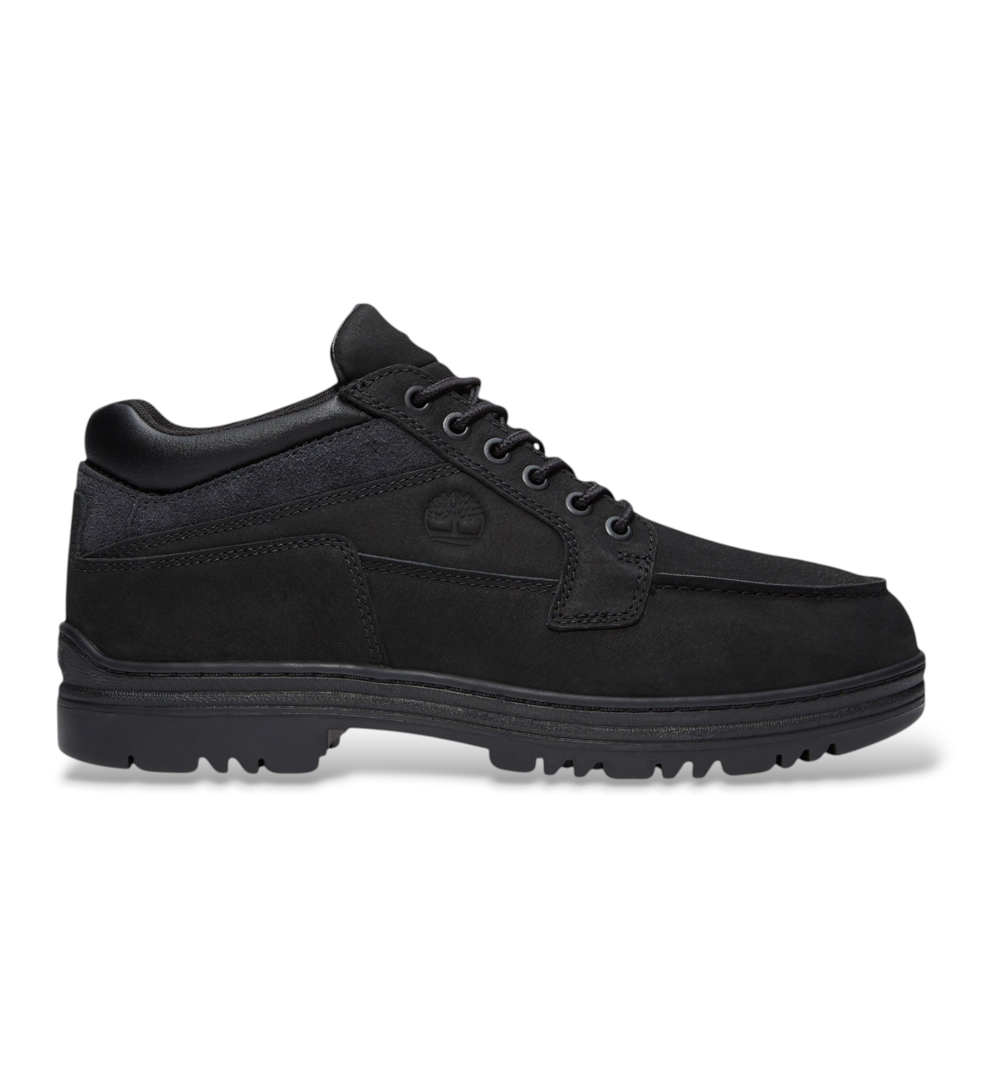 Timberland für Herren. TB0A2NQ8W051 Heritage Lederschuhe schwarz (40 W), Wohnung, Nobuck, Schnürsenkel, Lässig