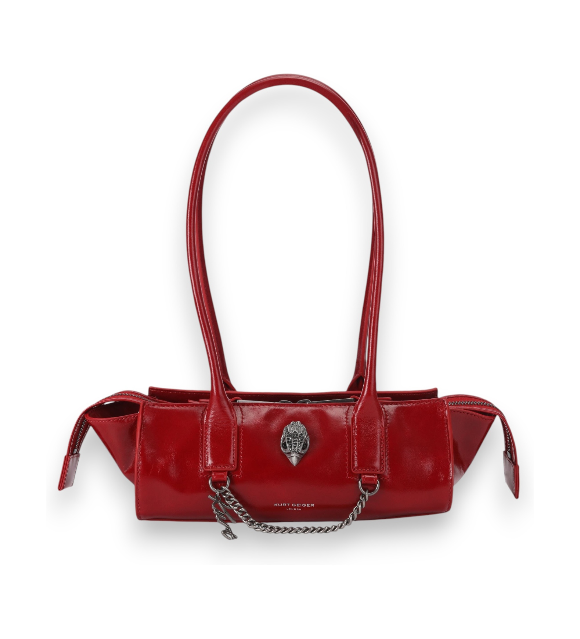 Kurt Geigervoor vrouwen. 5965250319 Sloane Eastwest schoudertas rood (OSFA), Casual, Feest, Lakleer