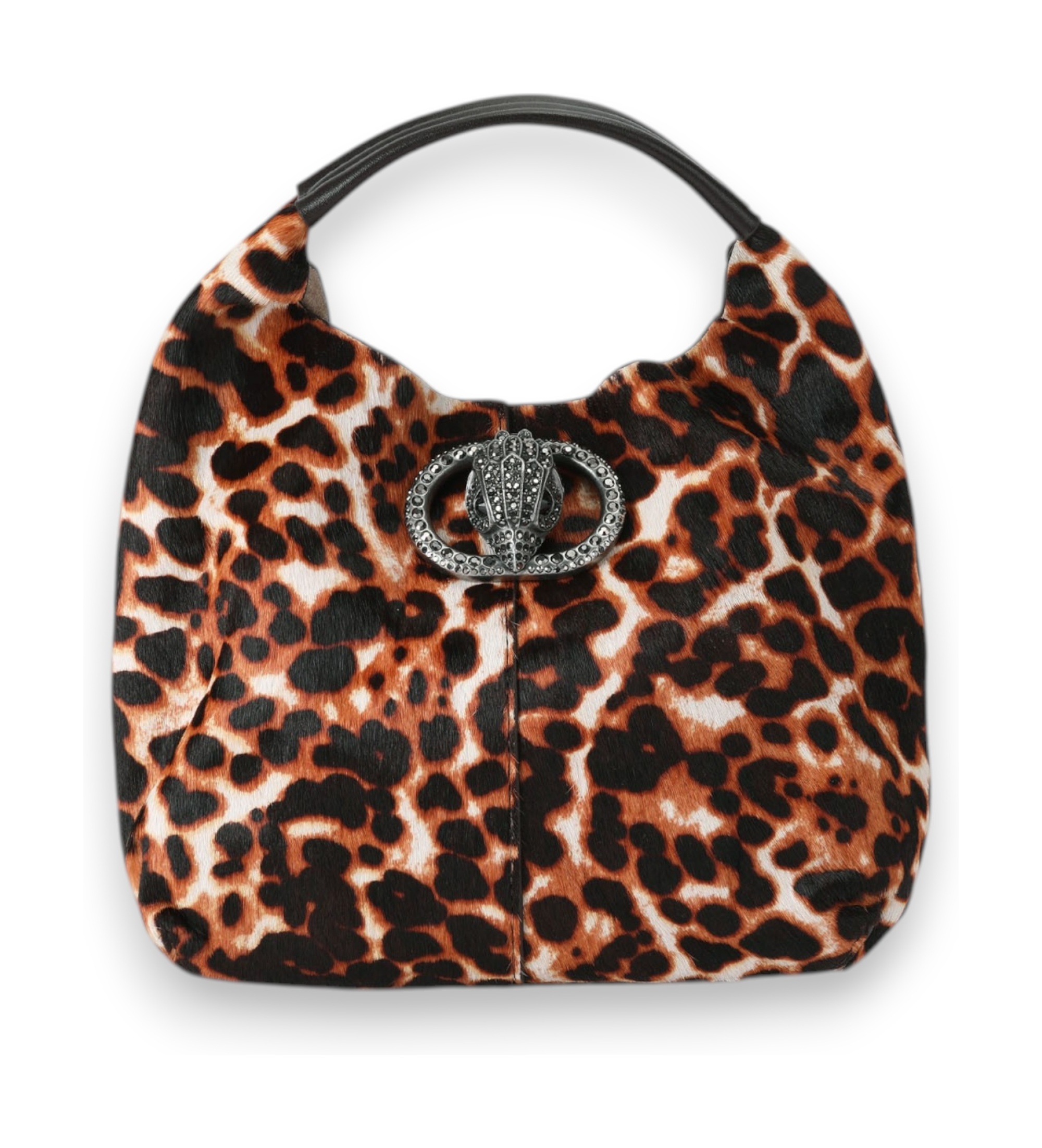 Kurt Geigervoor vrouwen. 6063846189 Chelsea hobo tas bruin (OSFA), Casual, Dierenprint, Leer