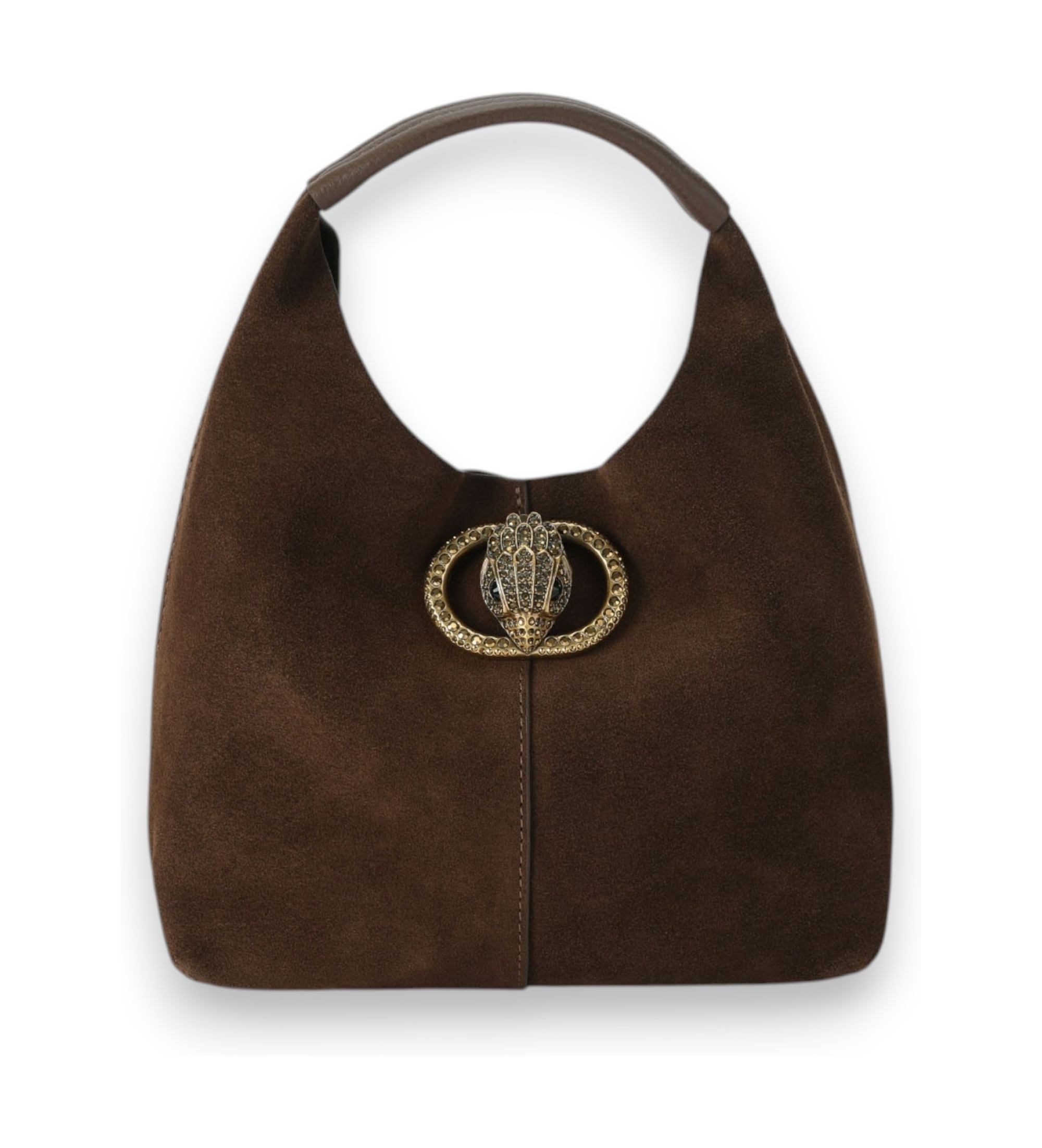 Kurt Geigervoor vrouwen. 6063831029 Donkerbruine Chelsea hobo tas (OSFA), Casual