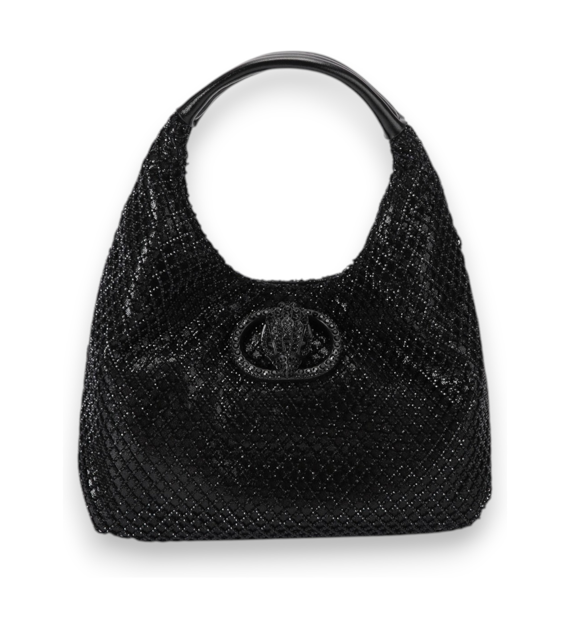 Kurt Geigervoor vrouwen. 6063800069 Zwarte hobo tas Chelsea (OSFA), Casual, Feest, Stof