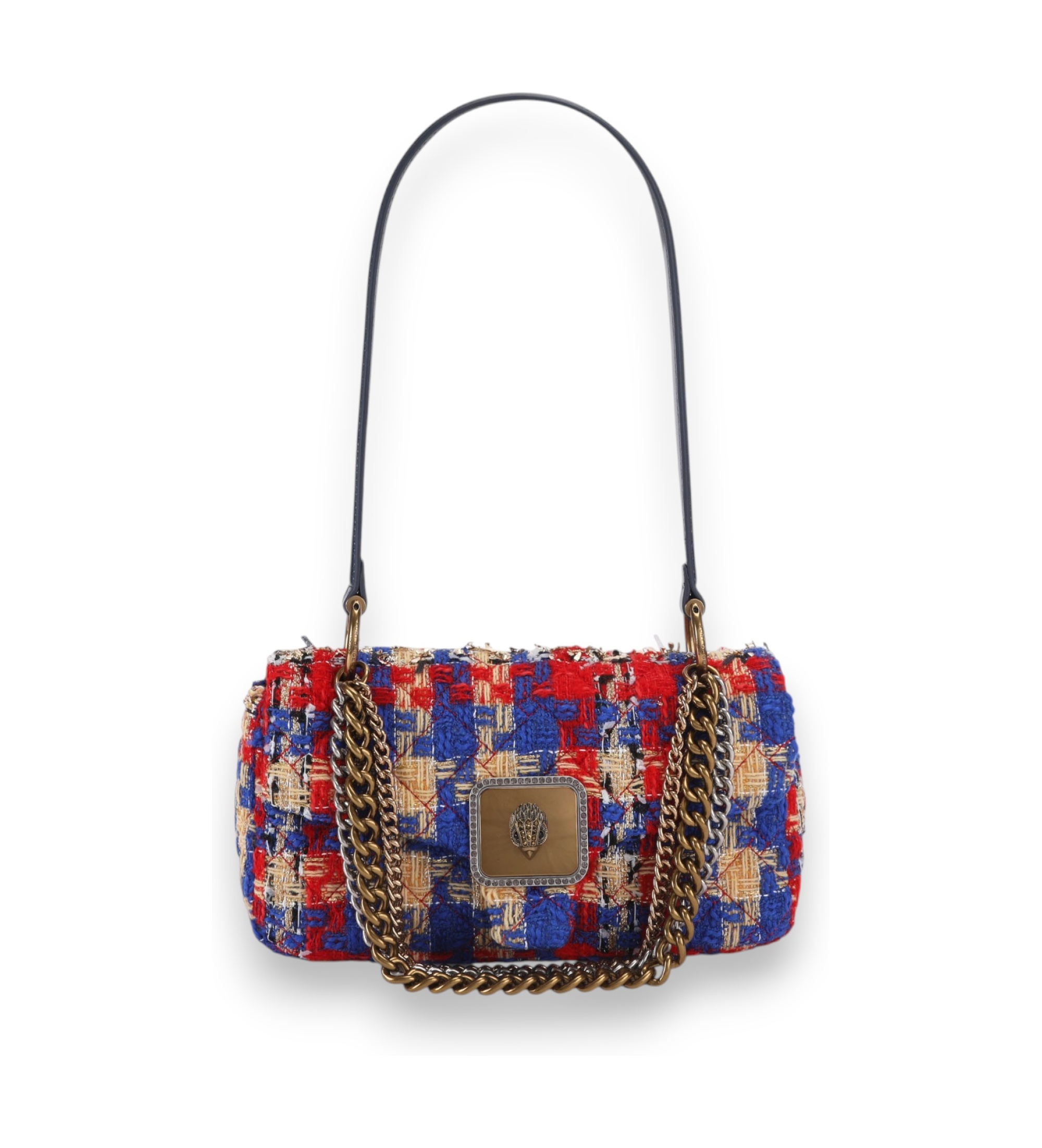 Kurt Geigervoor vrouwen. 6053159609 Rode Pimlico Chain tas (OSFA), Rood, Casual, Klassiek, Stof