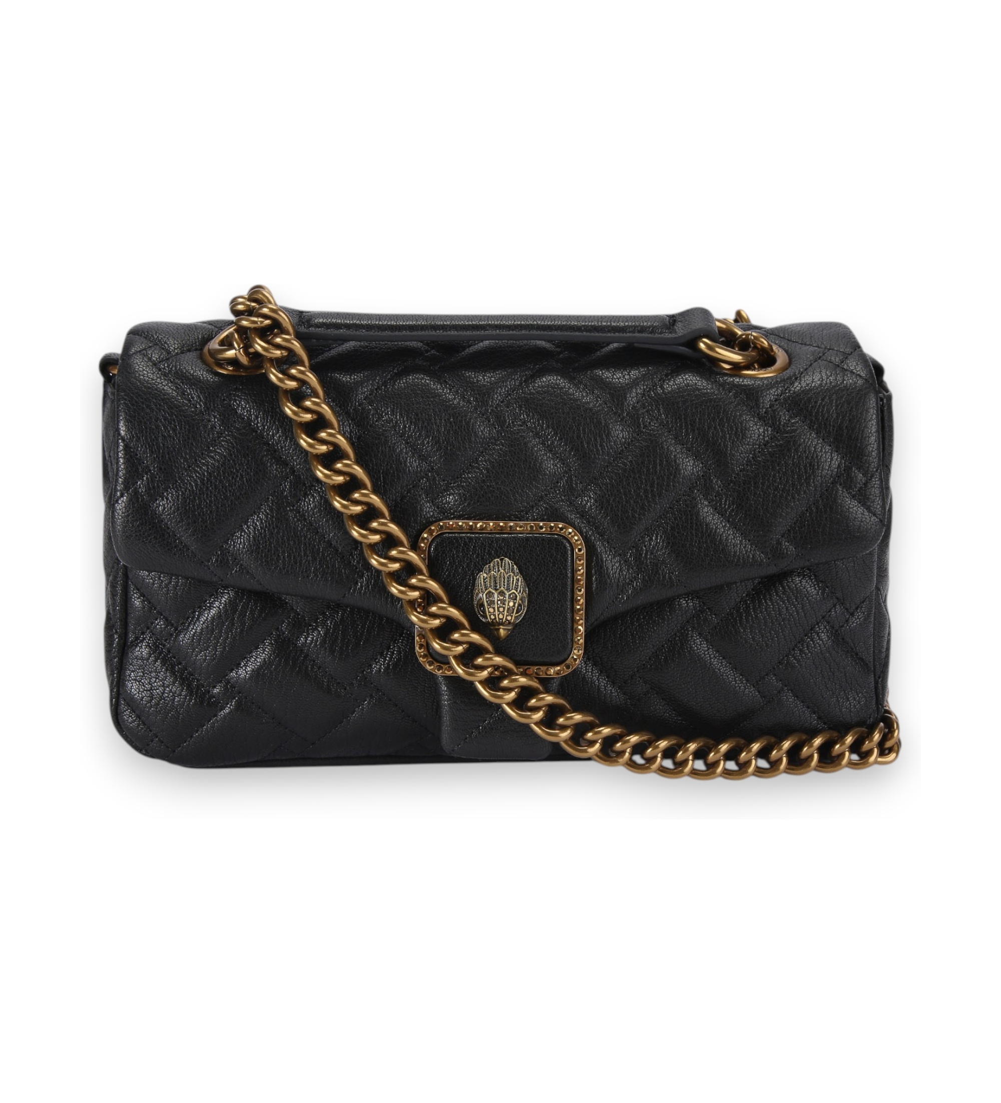 Kurt Geigervoor vrouwen. 5374800109 Zwarte leren Pimlico-tas (OSFA), Casual, Klassiek, Leer