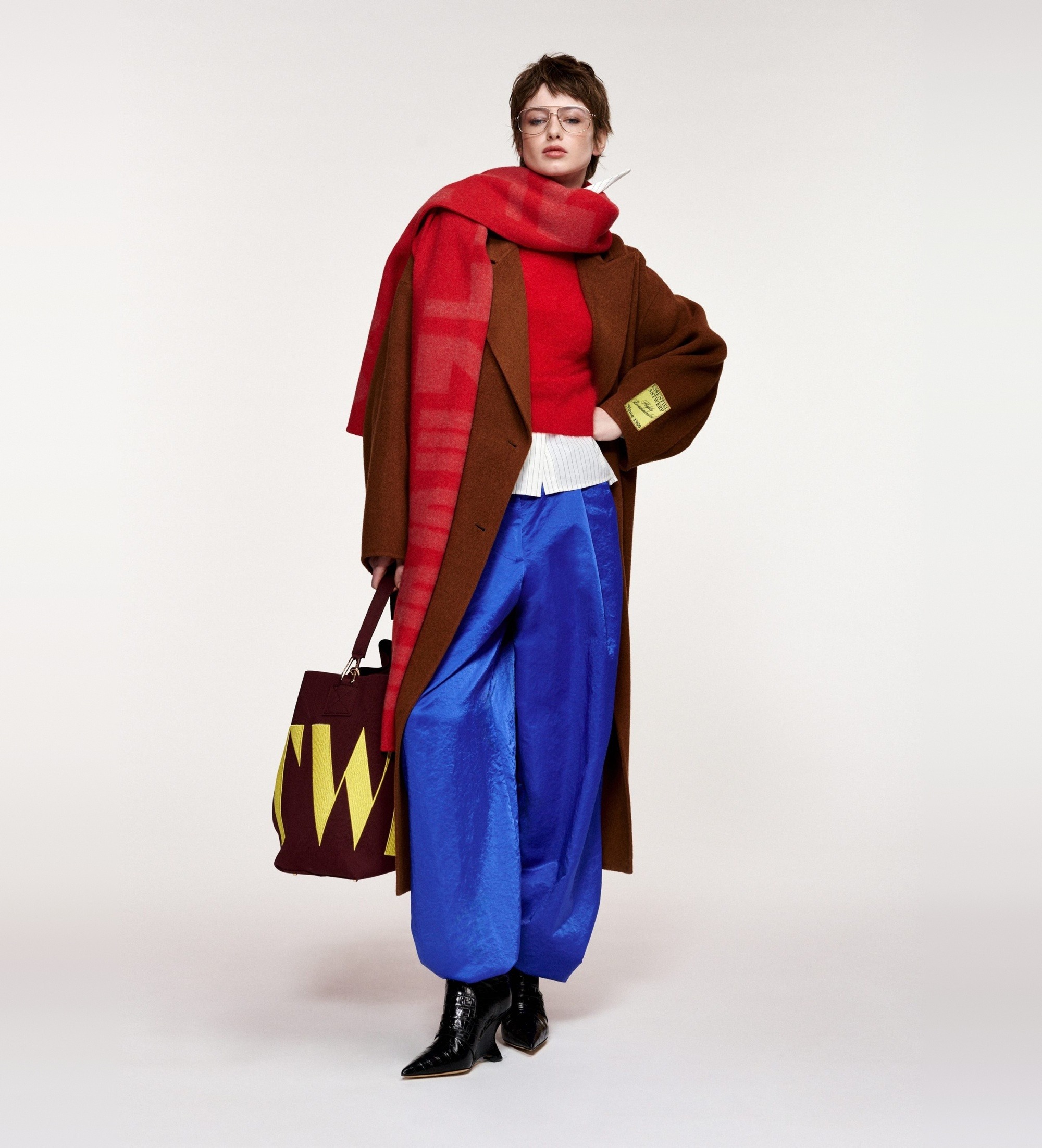Essentiel Antwerp für Damen. KELP Doppelseitiger Mantel Kelp braun (XS), Wolle, Klassisch