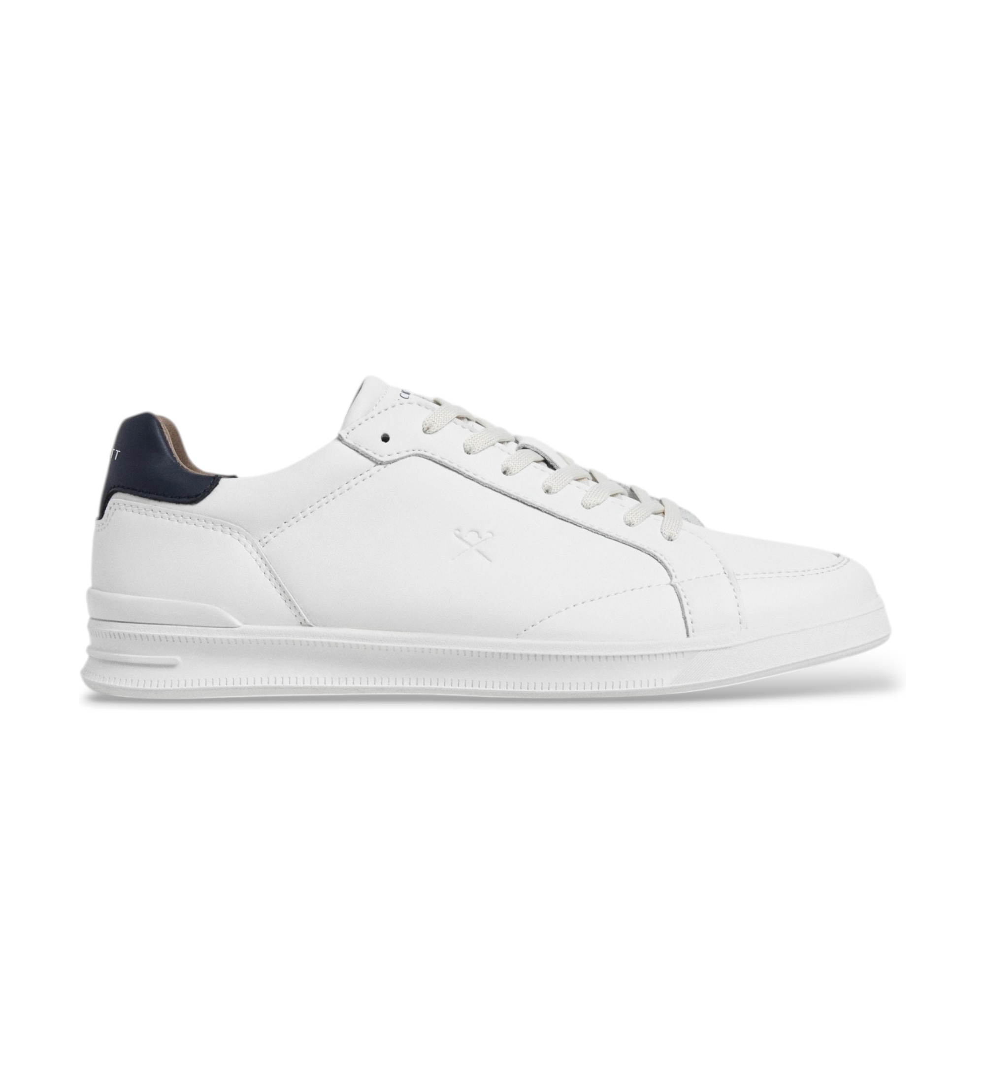 Hackett Londonvoor mannen. HMS200130 Witte Brando Breaker sneakers (43), Plat, Veters, Casual