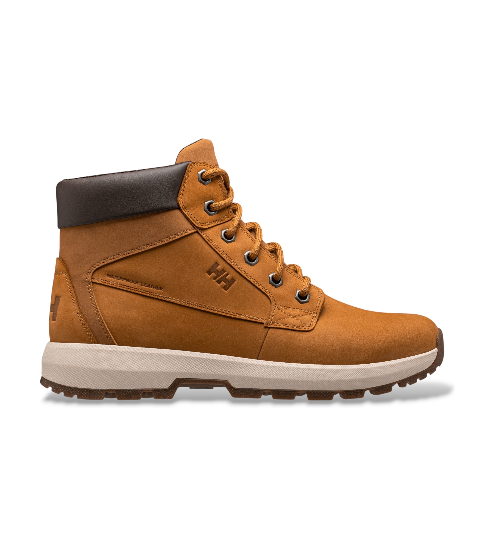 Helly Hansenvoor mannen. 11653 Bowstring Primaloft leren laarzen bruin (43), Leer, Plat, Veters, Casual