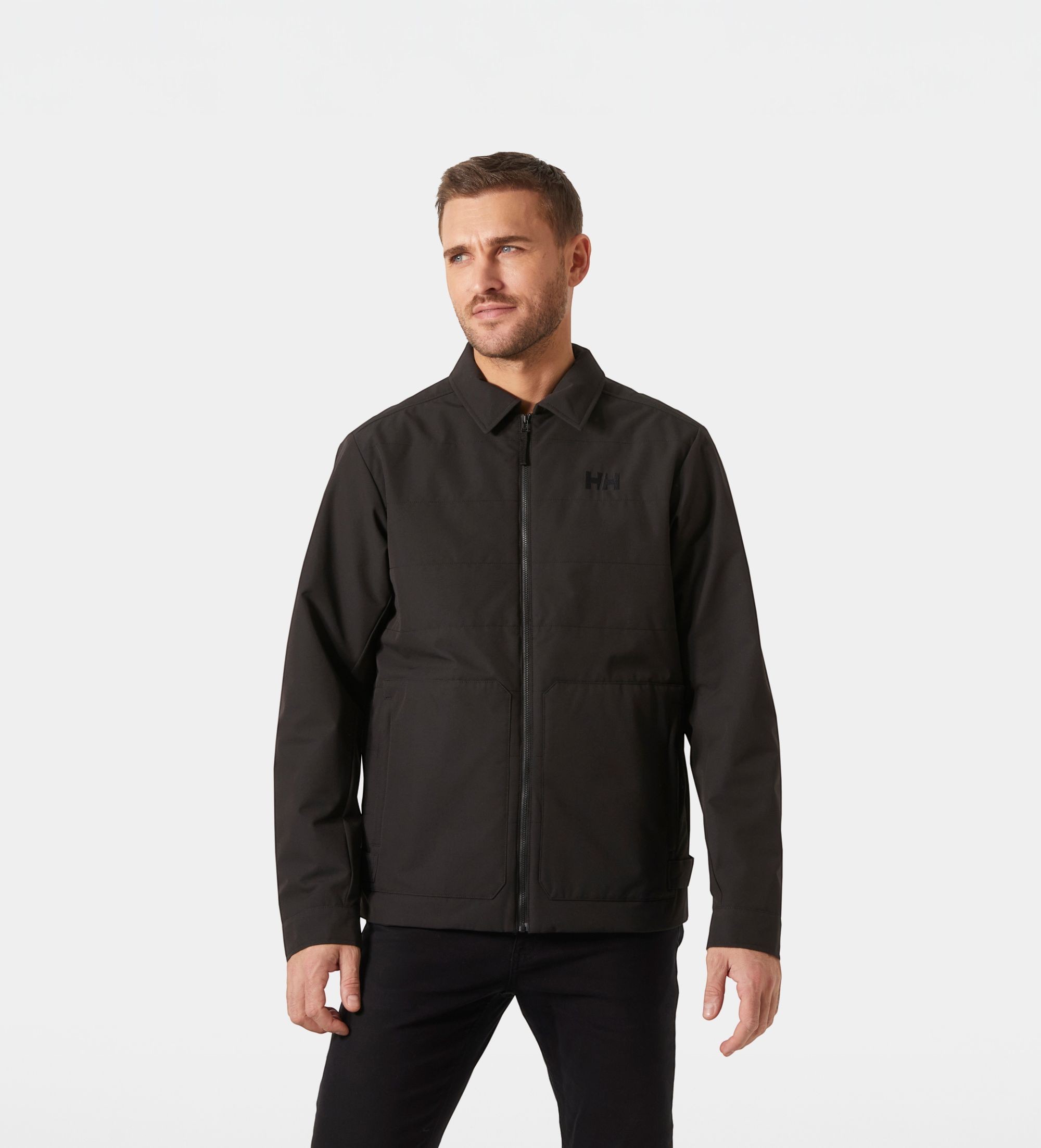 Helly Hansenvoor mannen. 53530 Gewatteerde jas Escape zwart (L), Casual, Polyester