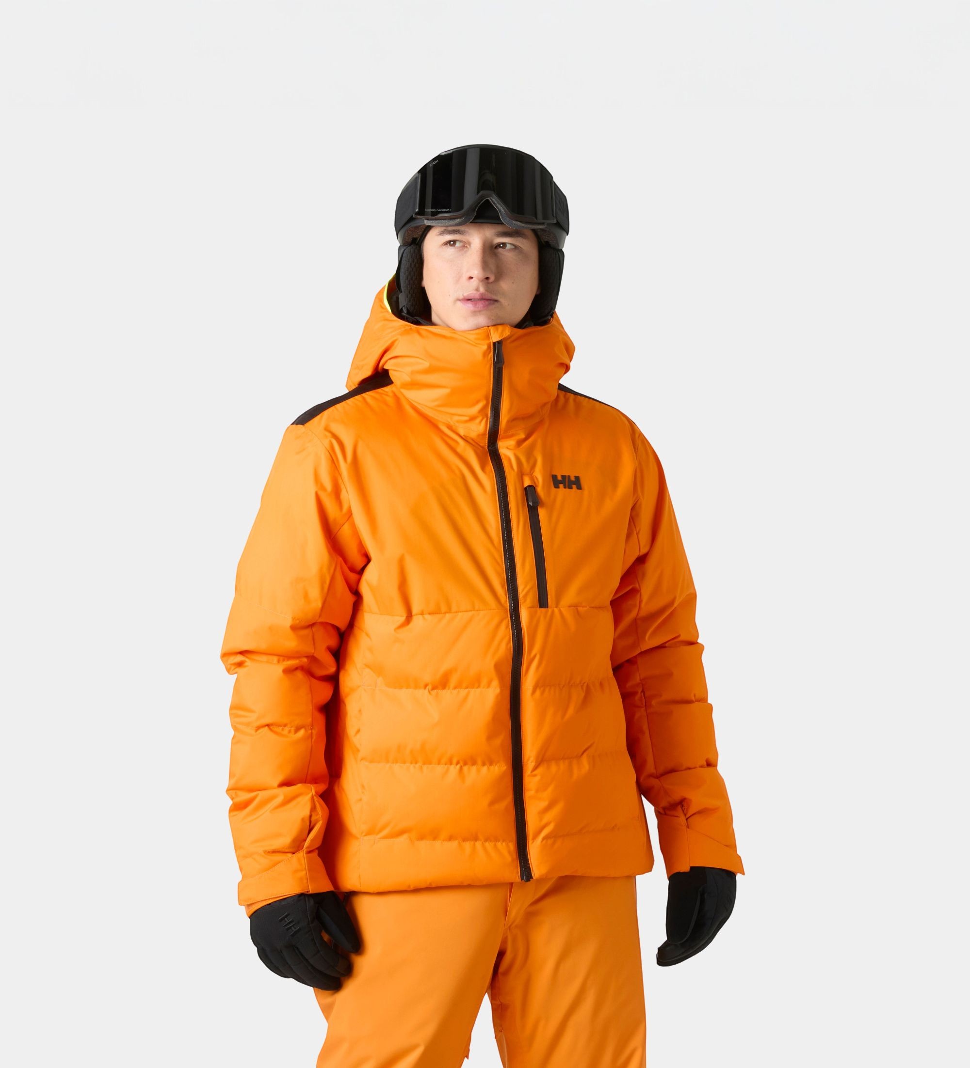 Helly Hansenvoor mannen. 66043 Kvitfjell Race Puffy skijas oranje (S), Casual, Polyester, Buiten
