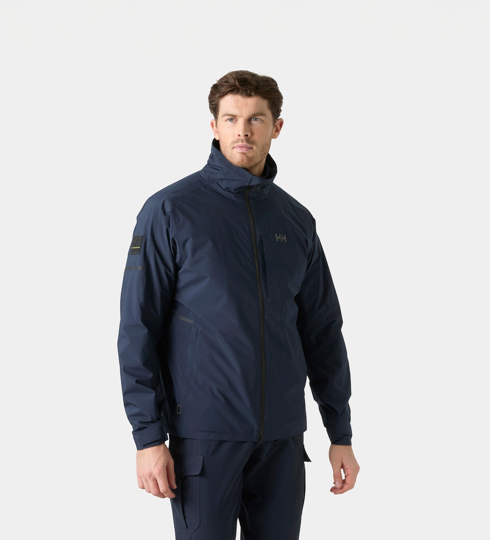 Helly Hansenvoor mannen. 34595 HP Racing Lifaloft jas marineblauw (M), Casual, Polyester