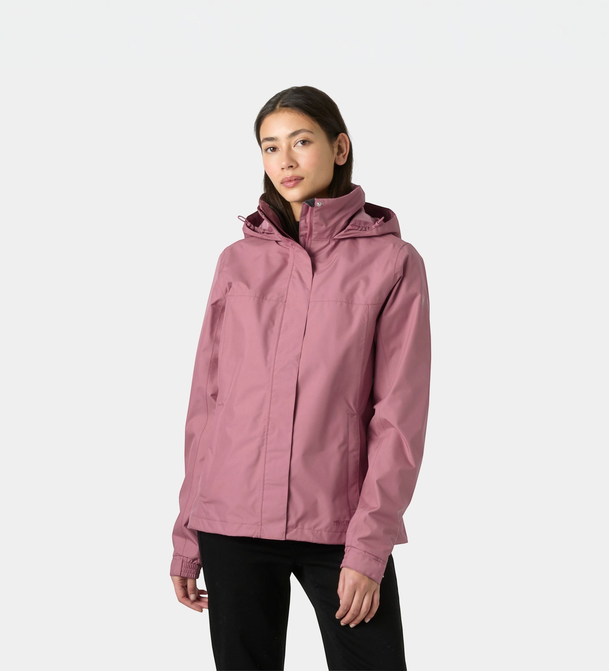 Helly Hansenvoor vrouwen. 62650 Waterdichte jas Aden roze (L), Casual, Polyester, Buiten