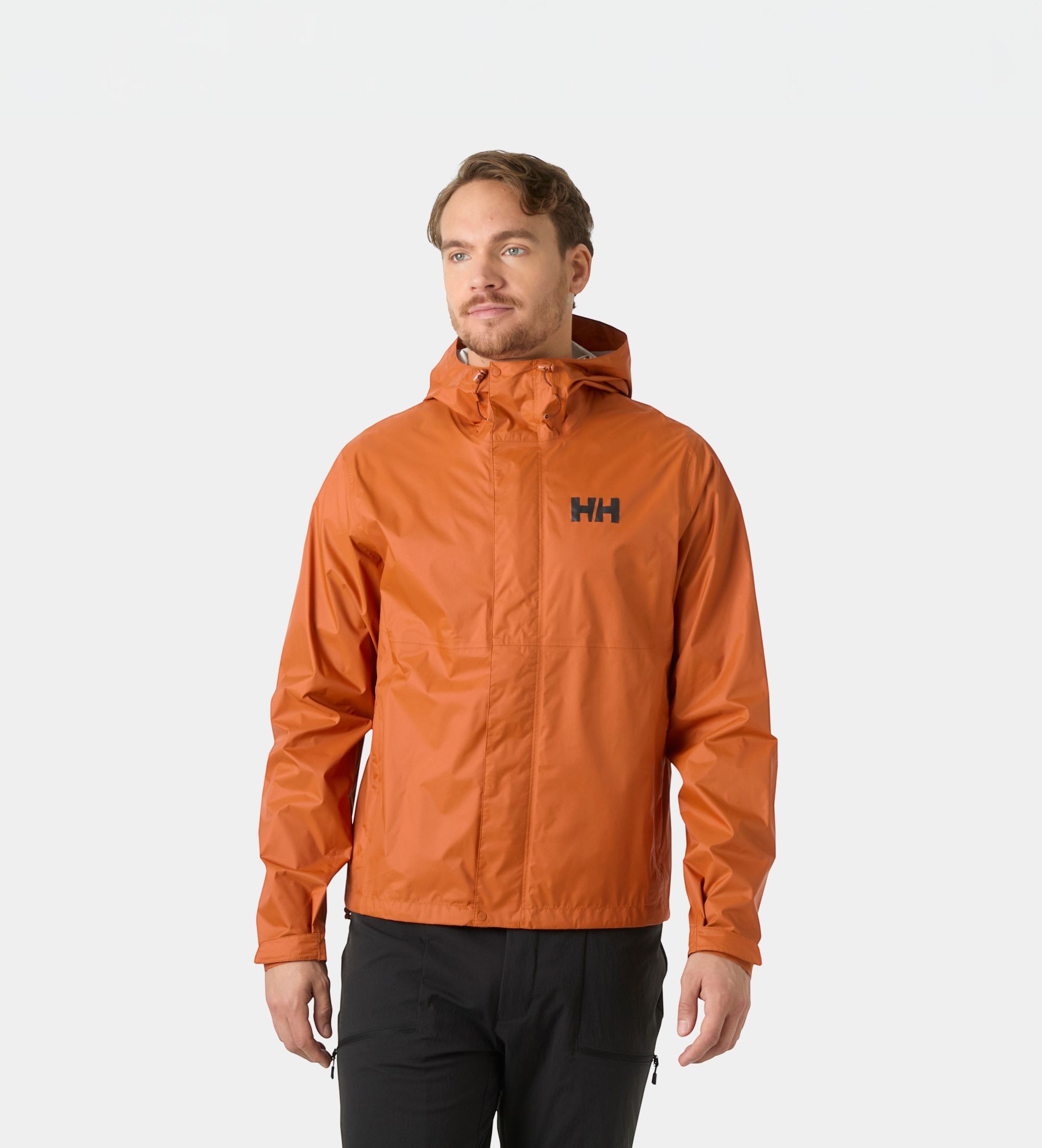 Helly Hansenvoor mannen. 63396 Oranje waterdicht Loke-jack (M), Casual, Polyamide, Buiten
