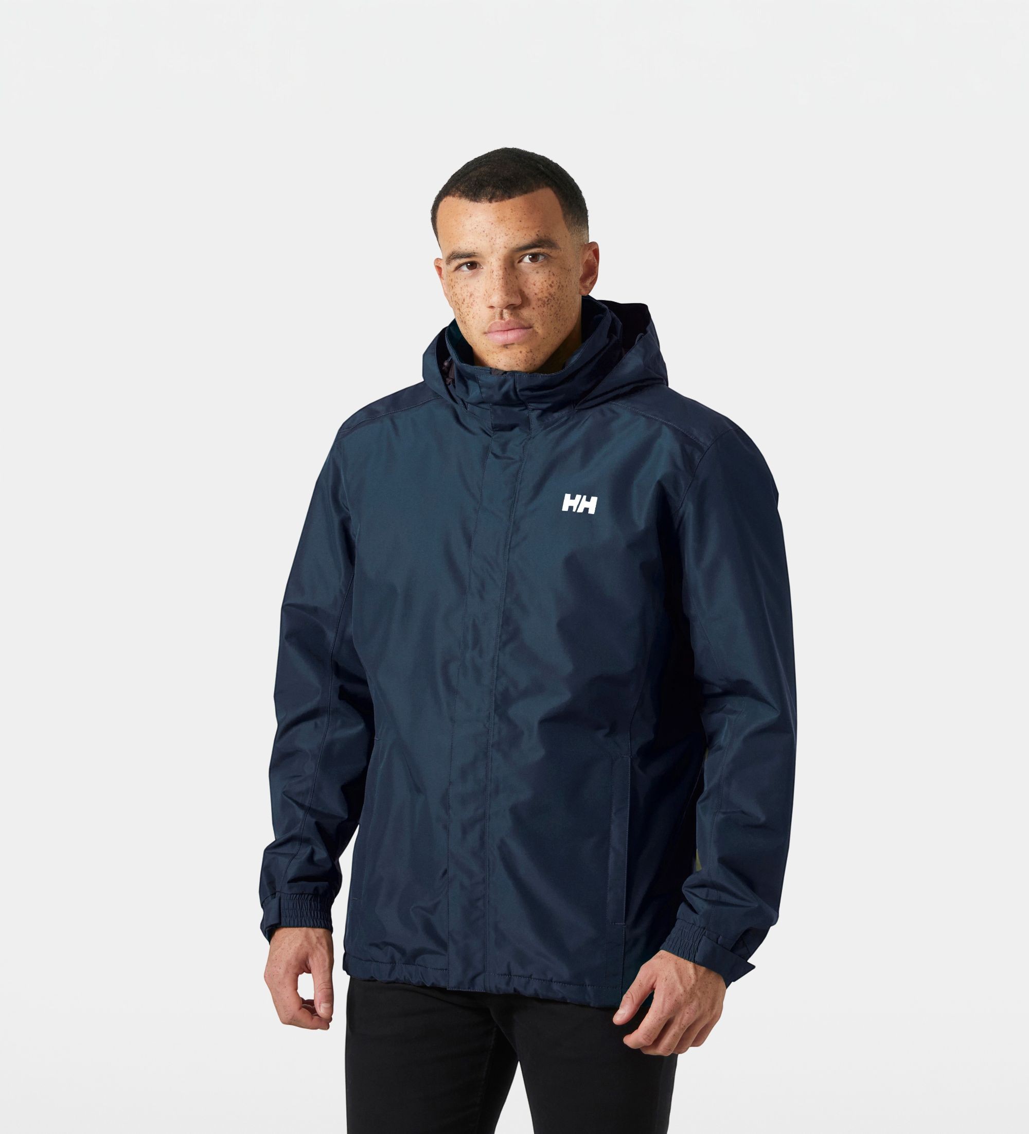 Helly Hansenvoor mannen. 53117 Dubliner gewatteerd jack marineblauw (M), Casual, Polyester, Buiten
