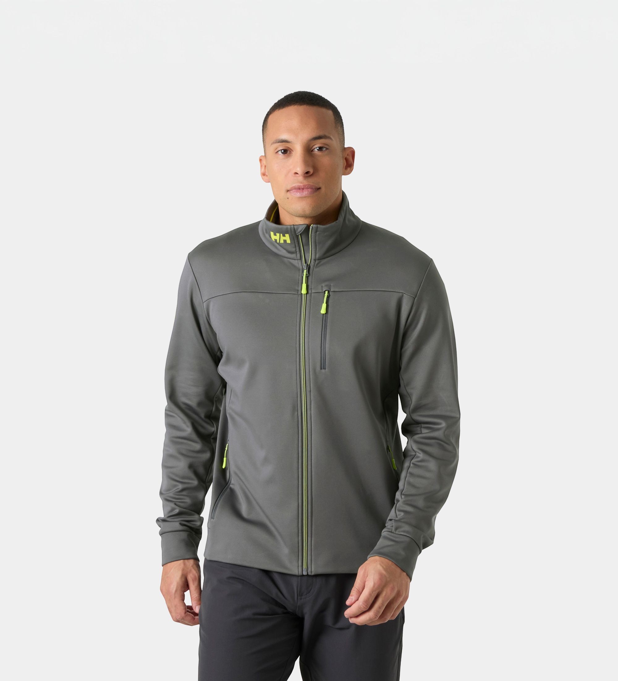 Helly Hansenvoor mannen. 34599 Grijze Crew fleecejas (XL), Casual, Grijs, Polyester