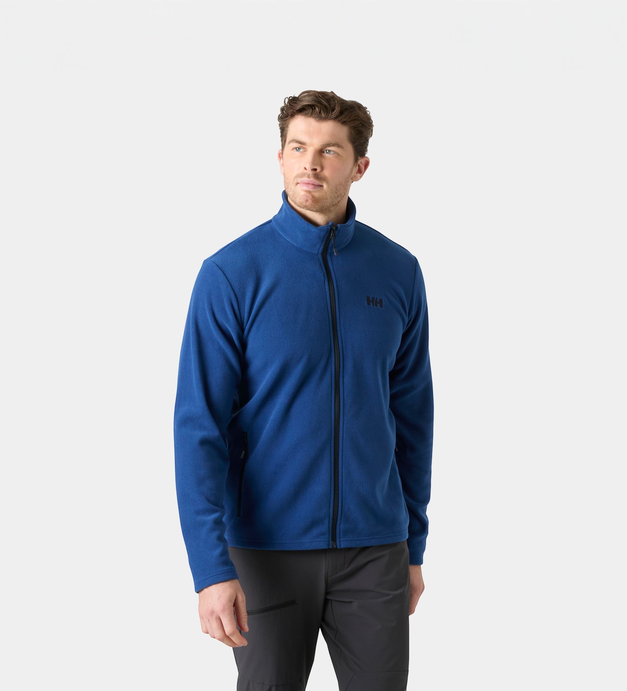 Helly Hansenvoor mannen. 48281 Daybreaker fleecejack blauw (XXL), Casual, Polyester, Buiten