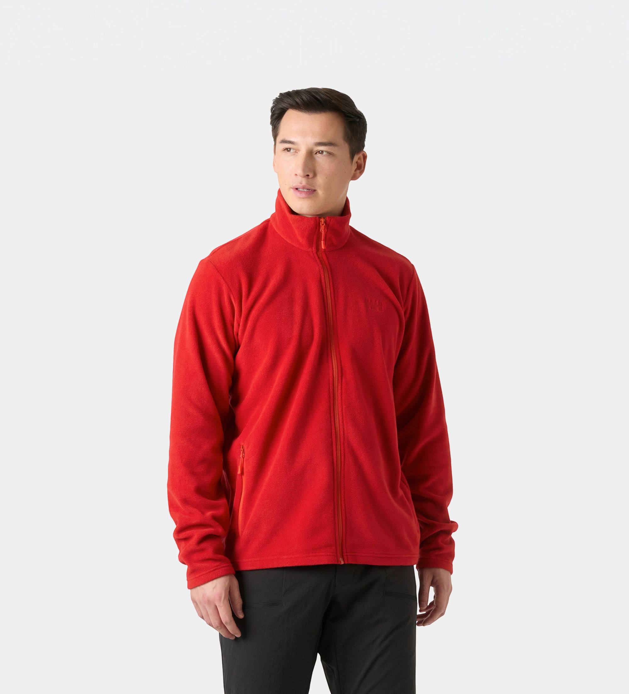 Helly Hansenvoor mannen. 48281 Daybreaker fleecejack rood (XL), Casual, Polyester