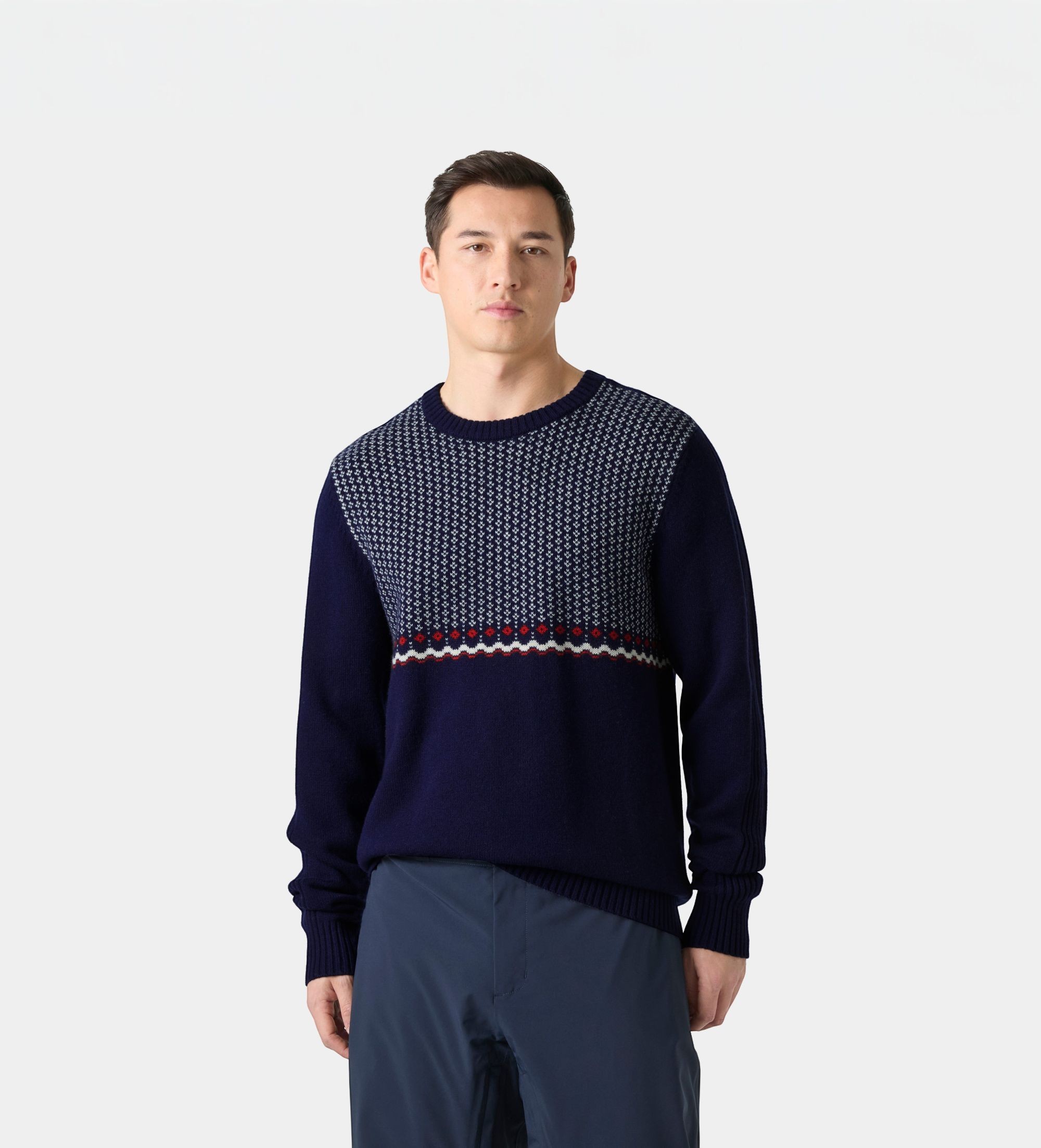 Helly Hansenvoor mannen. 54645 Afton trui marineblauw (XXL), Casual, Wol
