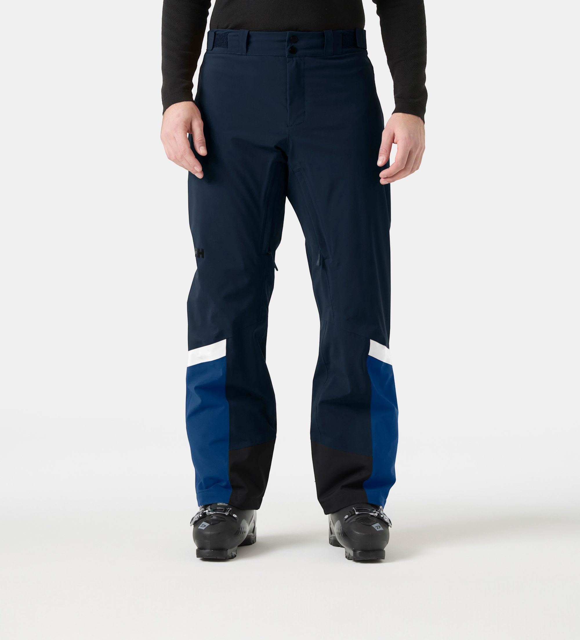 Helly Hansenvoor mannen. 66142 Alpha skibroek marineblauw (M), Buiten, Polyamide, Sneeuw