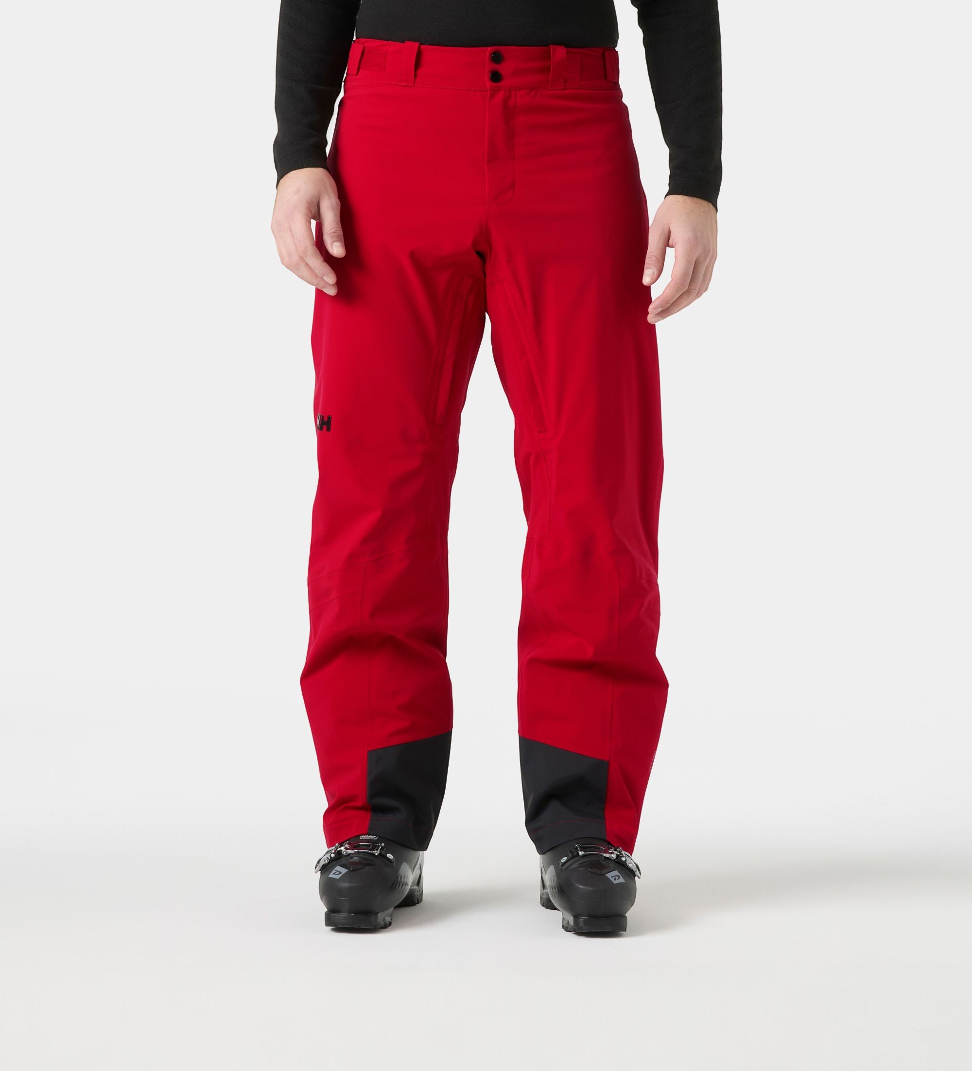Helly Hansenvoor mannen. 66142 Alpha skibroek rood (M), Buiten, Polyamide, Sneeuw