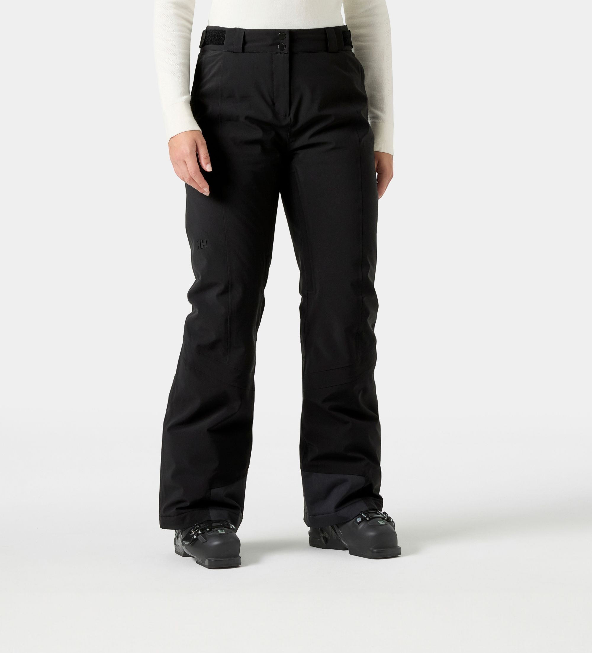 Helly Hansenvoor vrouwen. 66157 Zwarte Alphelia skibroek (S), Sportief, Polyamide, Sneeuw