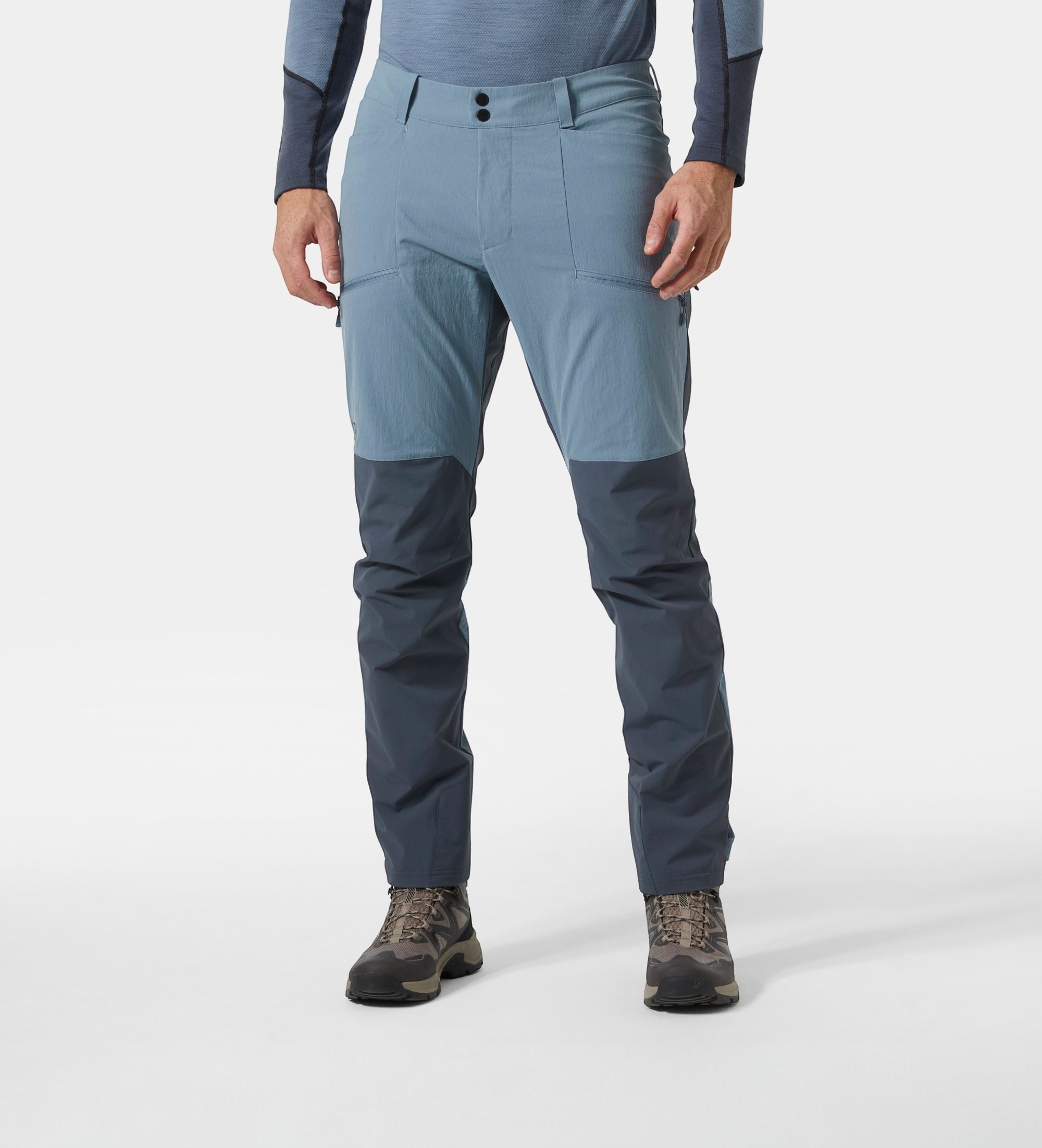 Helly Hansenvoor mannen. 63269 Hovda Tur bergbroek blauw (S), Casual, Polyamide, Buiten, Marineblauw