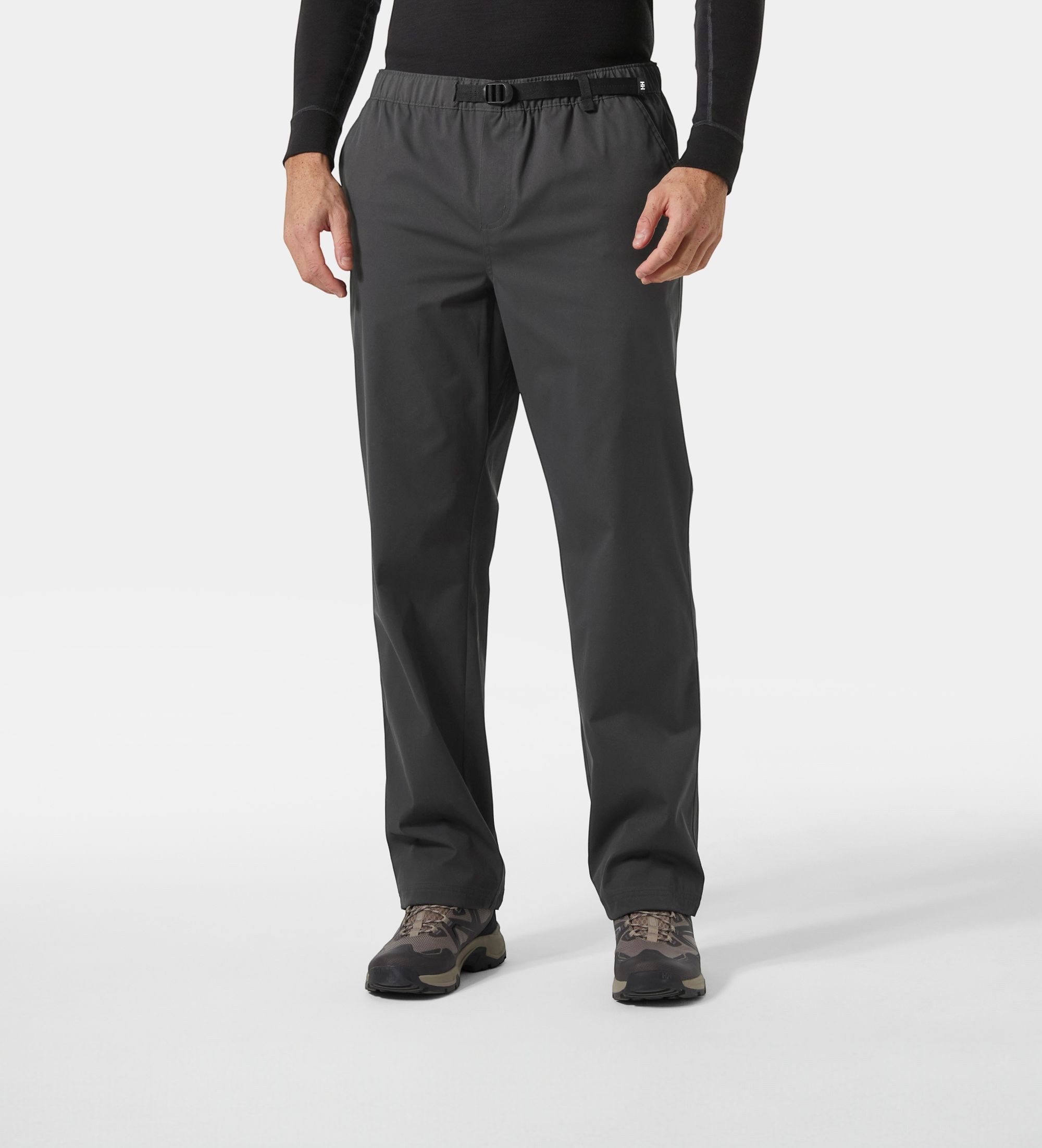 Helly Hansenvoor mannen. 63468 Holmen Relaxed broek grijs (31/32), Casual, Polyester, Buiten
