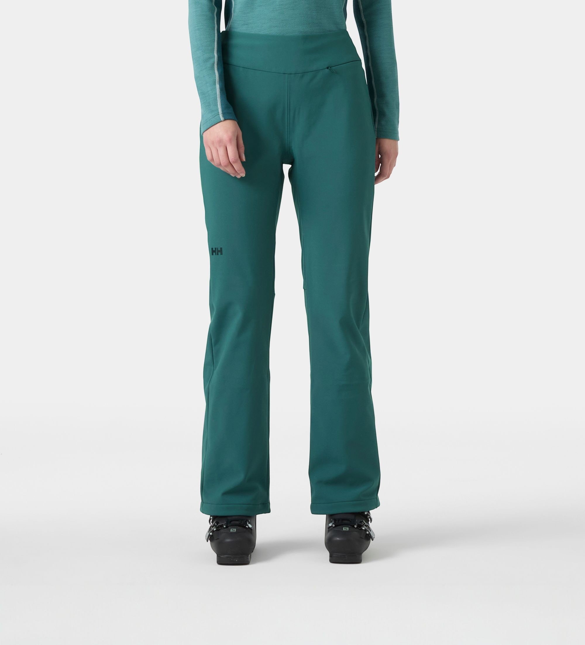 Helly Hansenvoor vrouwen. 66052 Nora softshell broek groen (M), Sportief, Polyester, Buiten