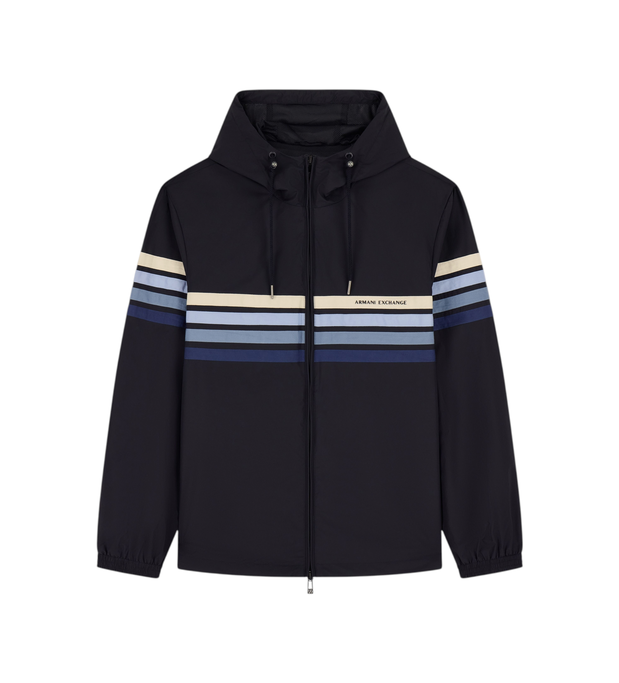 A|X Armani Exchange für Herren. XM002243AF22544UB101 Jacke Minimal marineblau (M), Lässig, Sportlich, Polyamid, Langarm