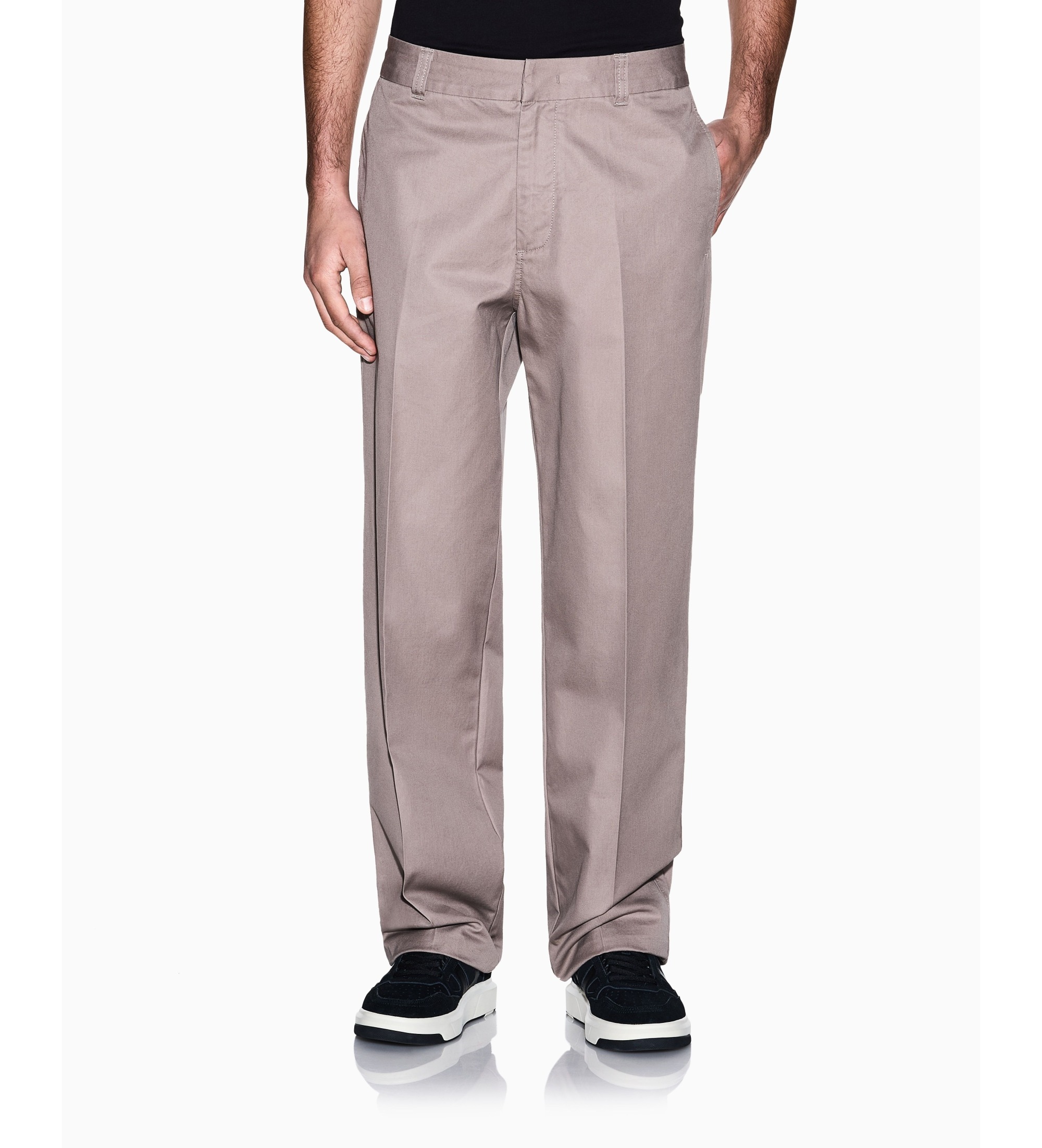 A|X Armani Exchange für Herren. XM002192AF21305U6107 Driftwood Hose beige (32), Lässig, Baumwolle