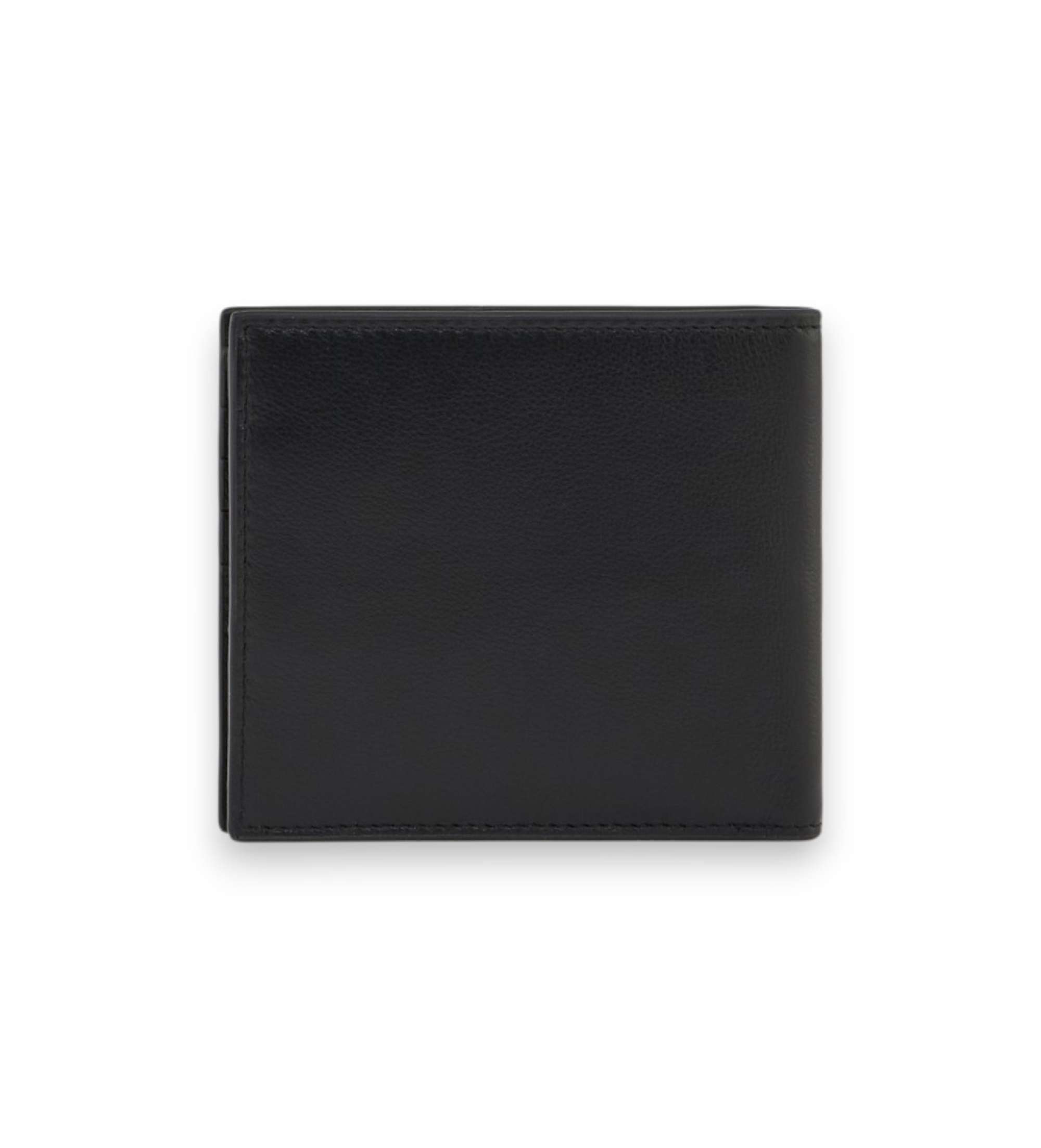 A|X Armani Exchange für Herren. XM000167AF22541UC001 Geldbörse aus glattem Leder mit Kartenfächern und Münzfach mit Klappe schwarz (OSFA), L