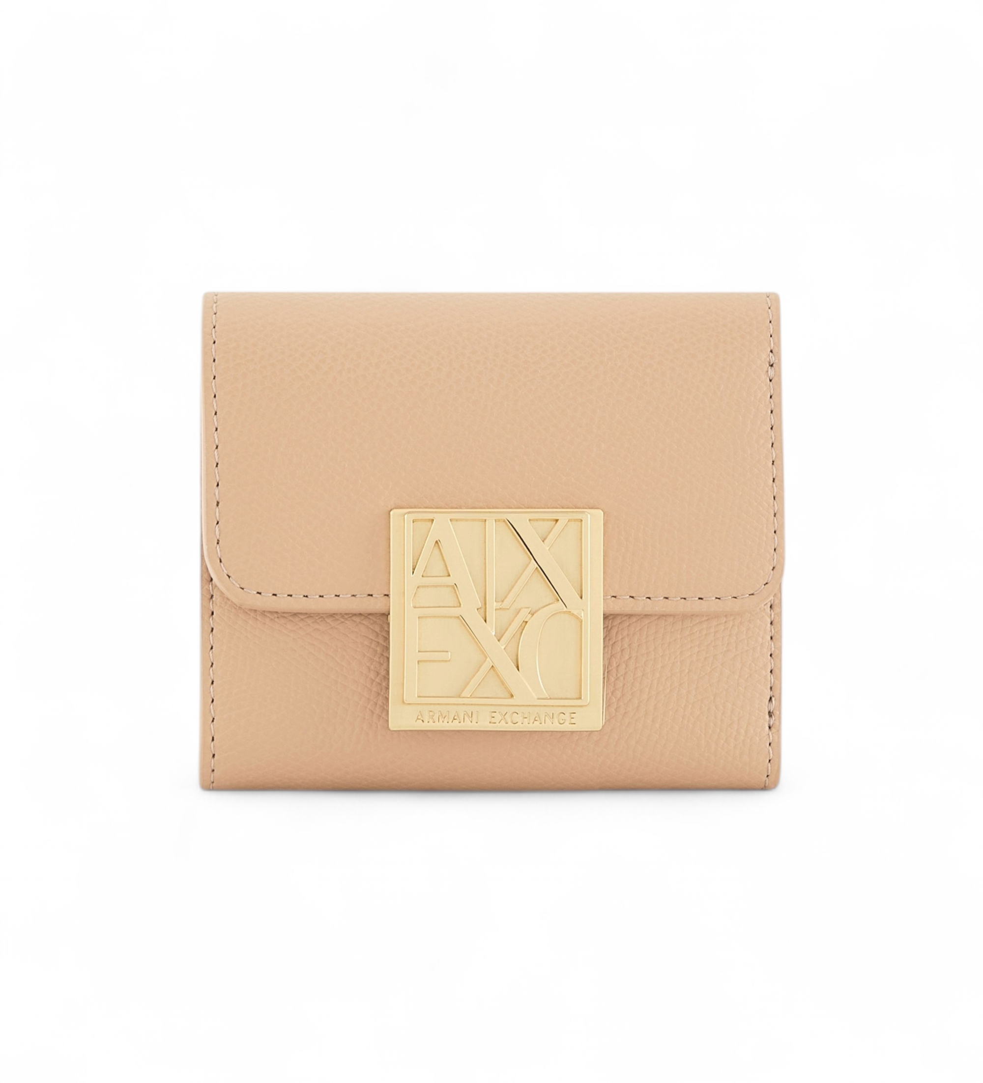 A|X Armani Exchange für Damen. XW001595AF19895U6149 Beige Mini-Geldbörse (OSFA), Lässig, Polyester