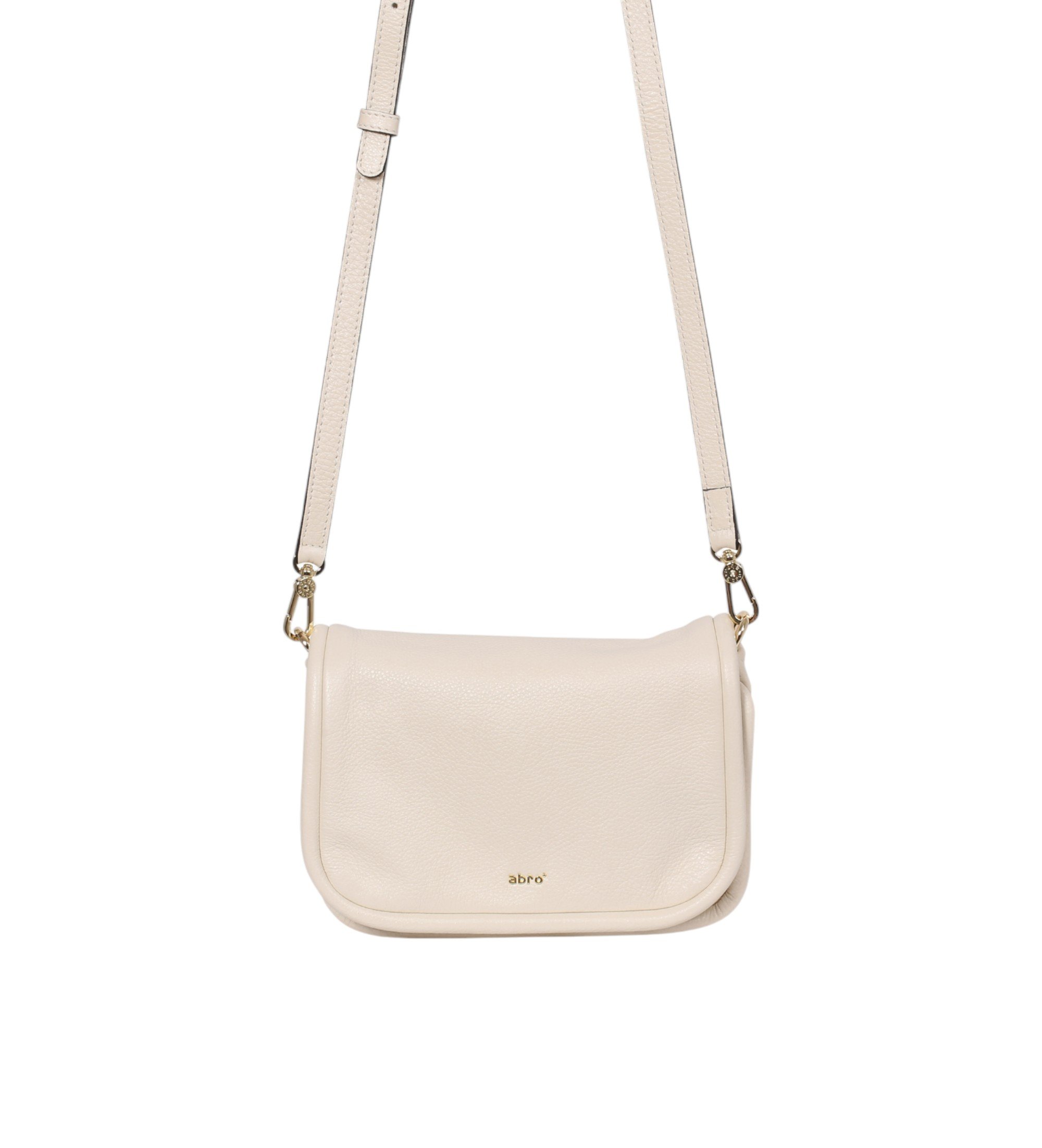 ABRO für Damen. 031375-46 Beige Willow Umhängetasche (OSFA), Lässig, Leder