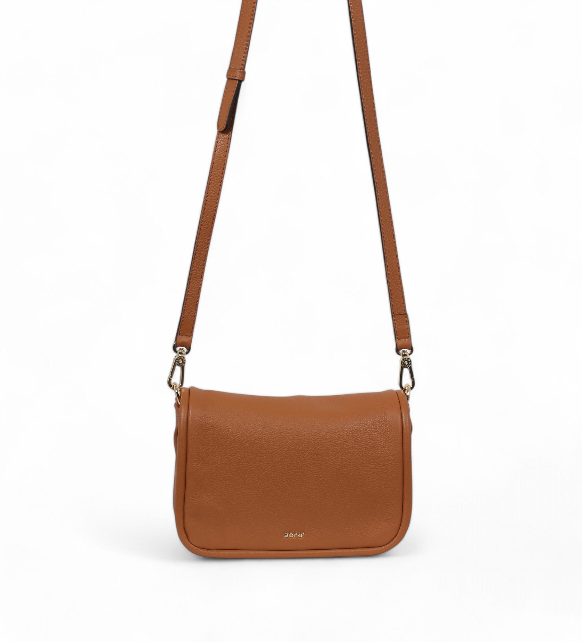 ABRO für Damen. 031375-46 Braune Umhängetasche Willow (OSFA), Lässig, Leder
