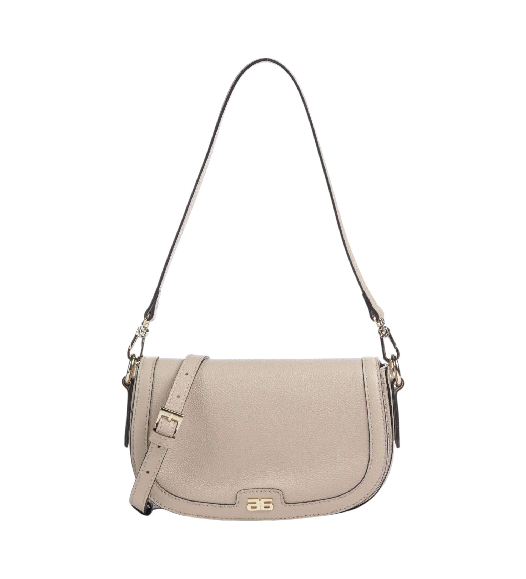 ABRO für Damen. 031409-32 Rosalia beige Handtasche (OSFA), Lässig, Leder