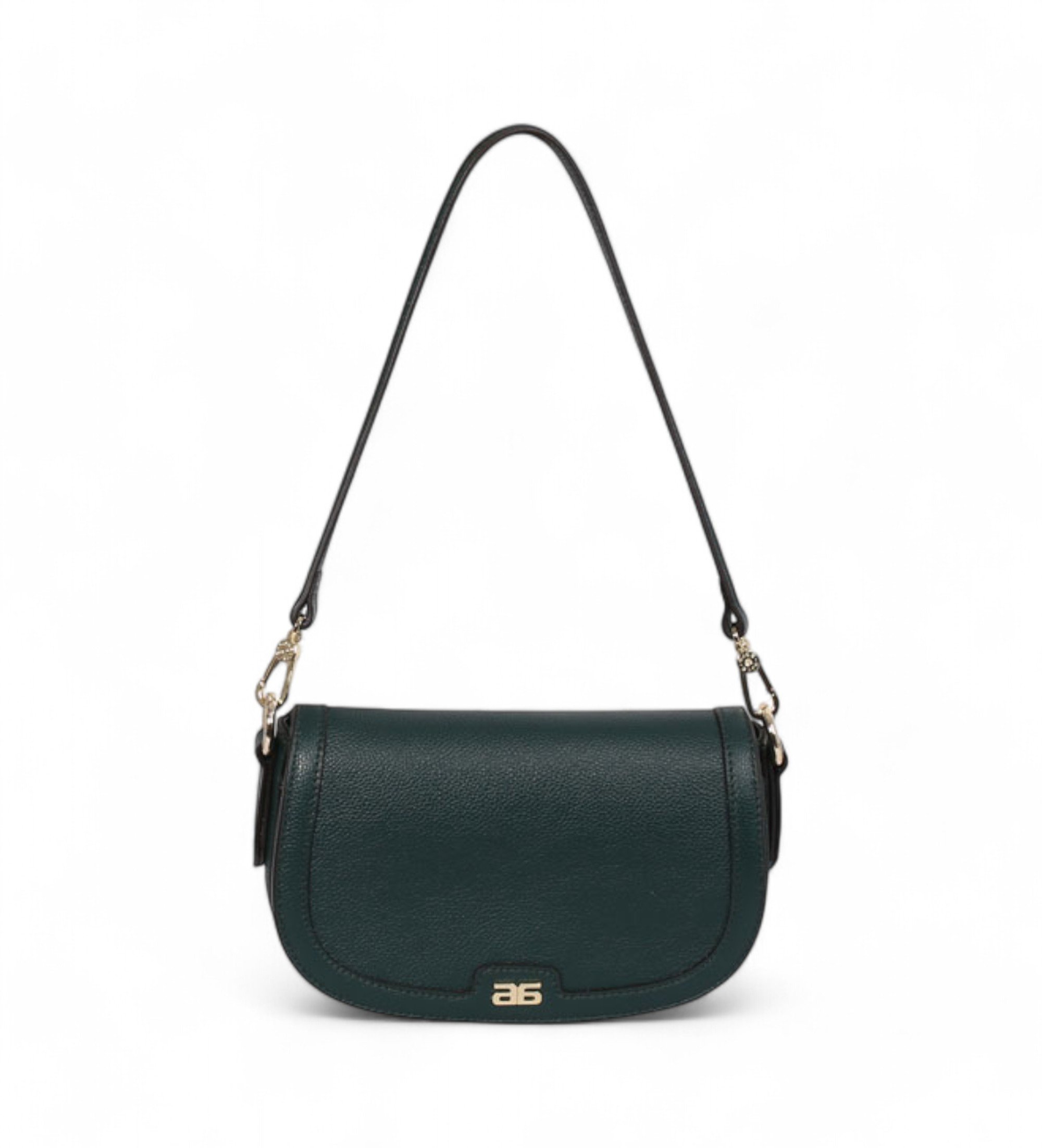 ABRO für Damen. 031409-32 Rosalia grüne Handtasche (OSFA), Lässig, Leder