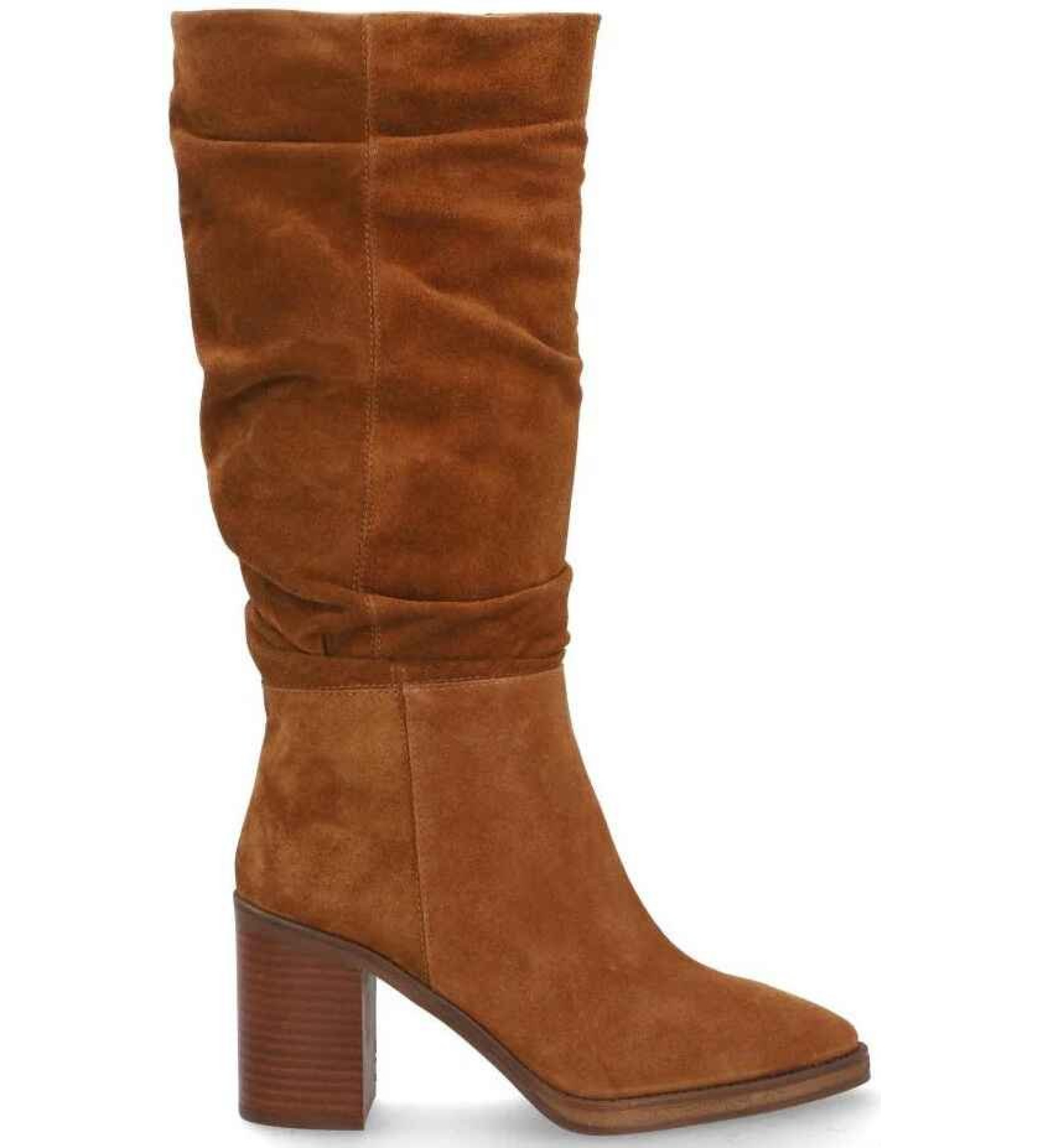 Alpe für Damen. 521911 Braune Indiana Lederstiefel (37), 3 bis 5 cm, Reißverschluss, Lässig
