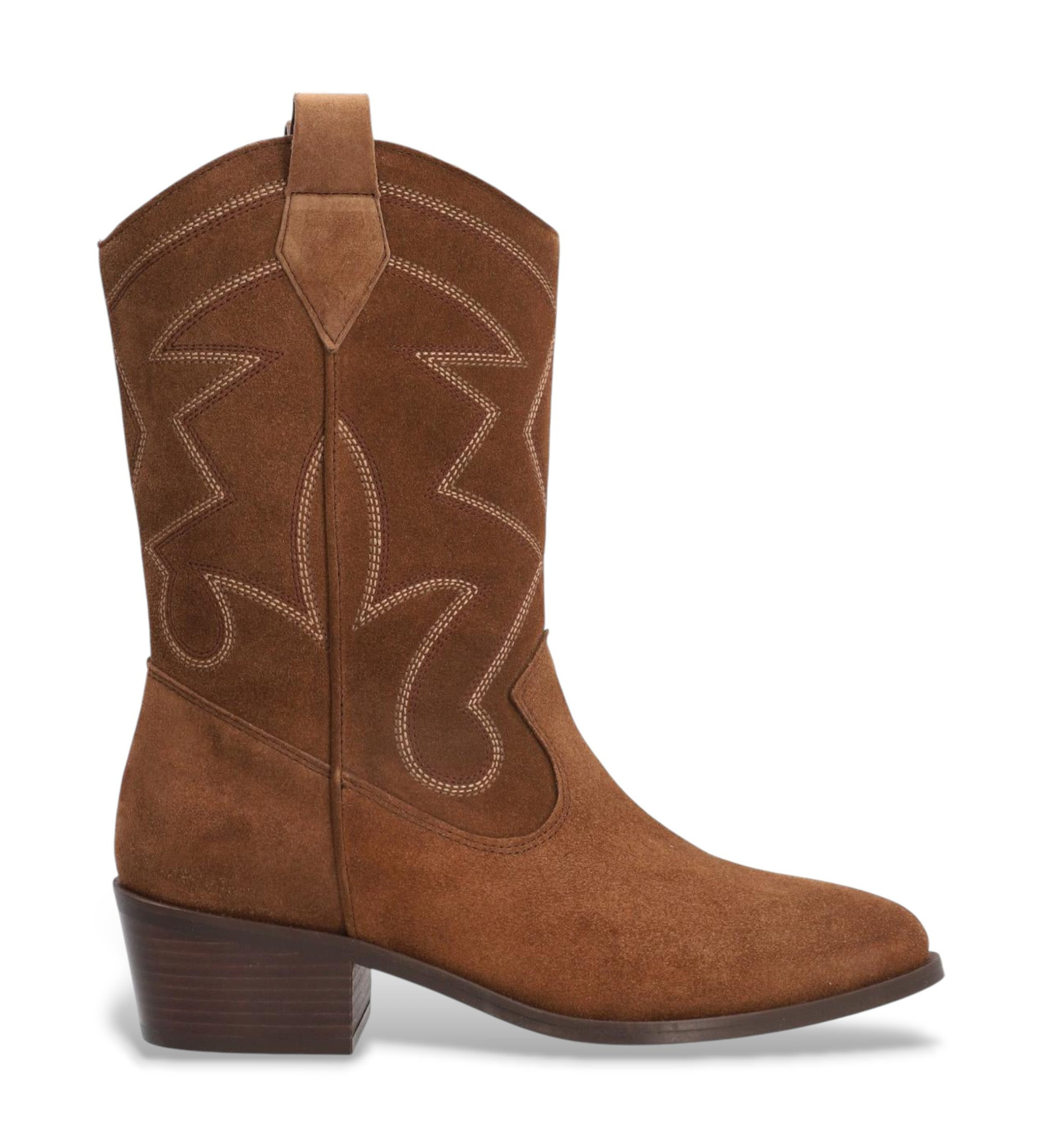 Alpevoor vrouwen. 538611 Bruine Queens Leren Laarzen (37), Leer, 3 tot 5 cm, Geen, Casual