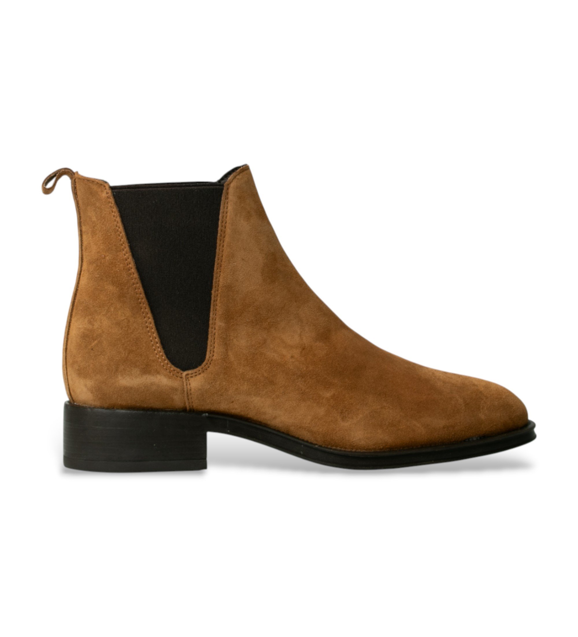 Alpe für Damen. 234911 Couture Lederstiefeletten (37), Braun, 3 bis 5 cm, Reißverschluss, Lässig