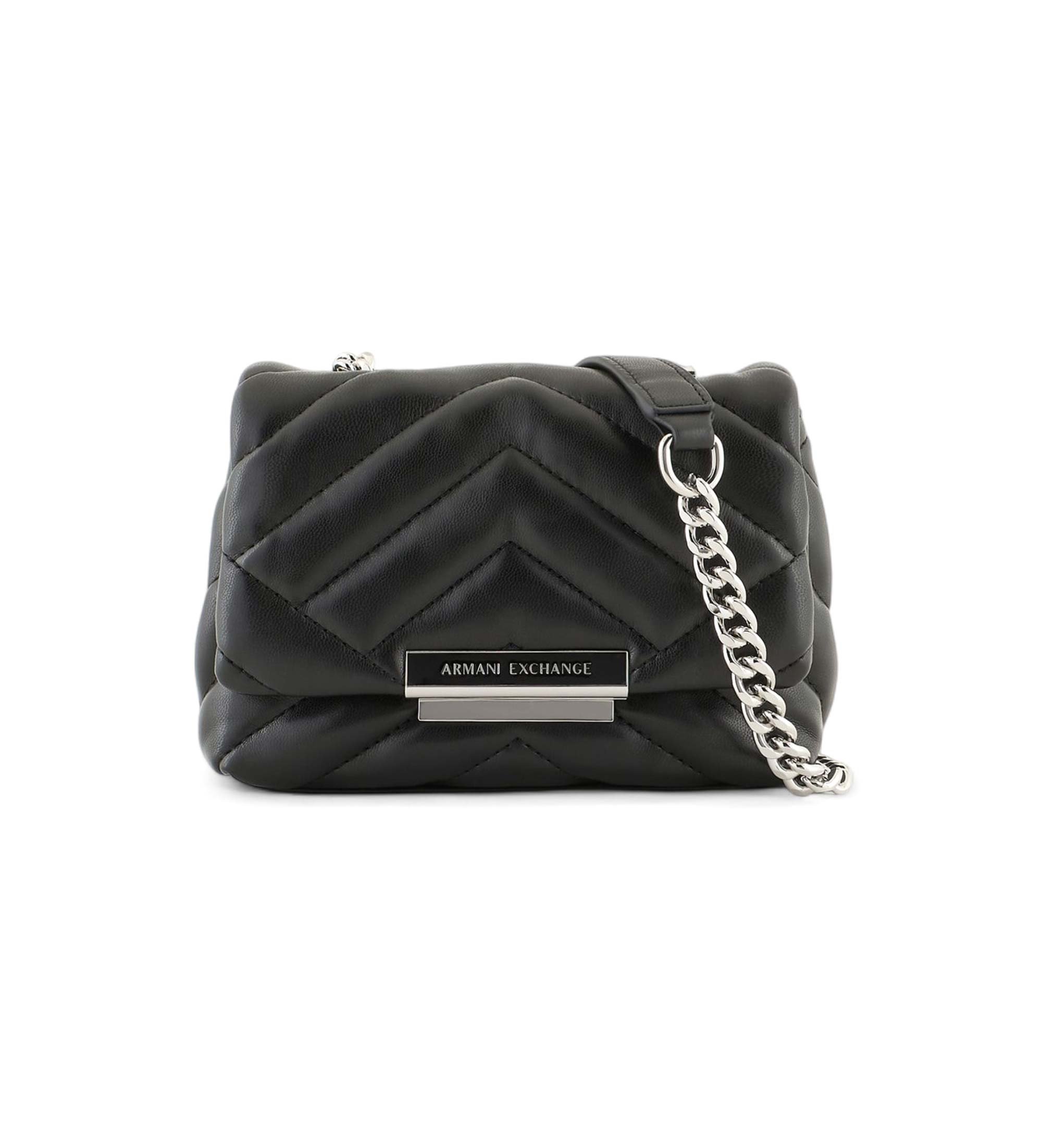 A|X Armani Exchange für Damen. 9485874R74200020 Mini Handtasche schwarz (OSFA), Lässig, Baumwolle