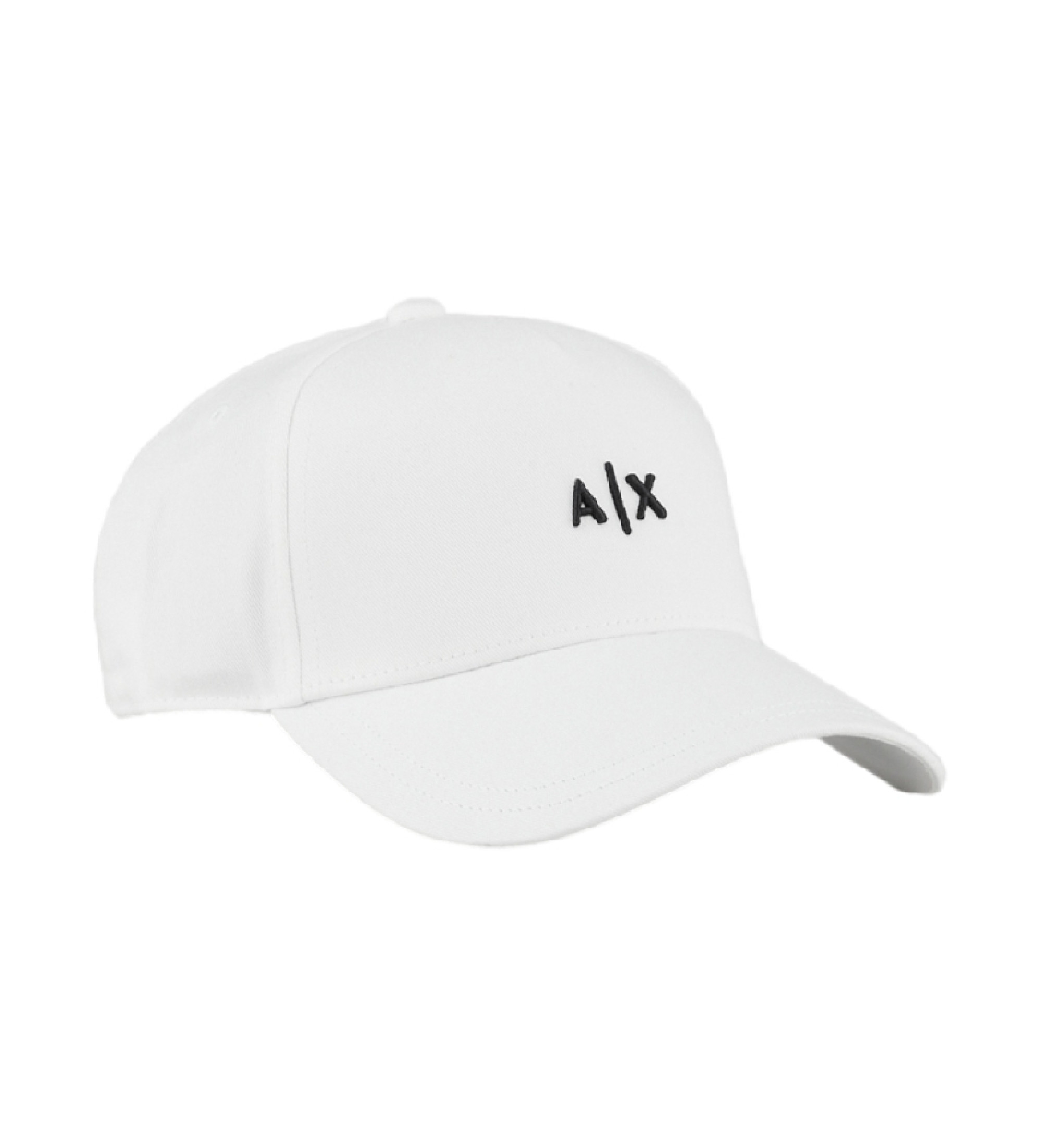 A|X Armani Exchangevoor mannen. 954112CC57100010 Witte katoenen pet (OSFA), Casual