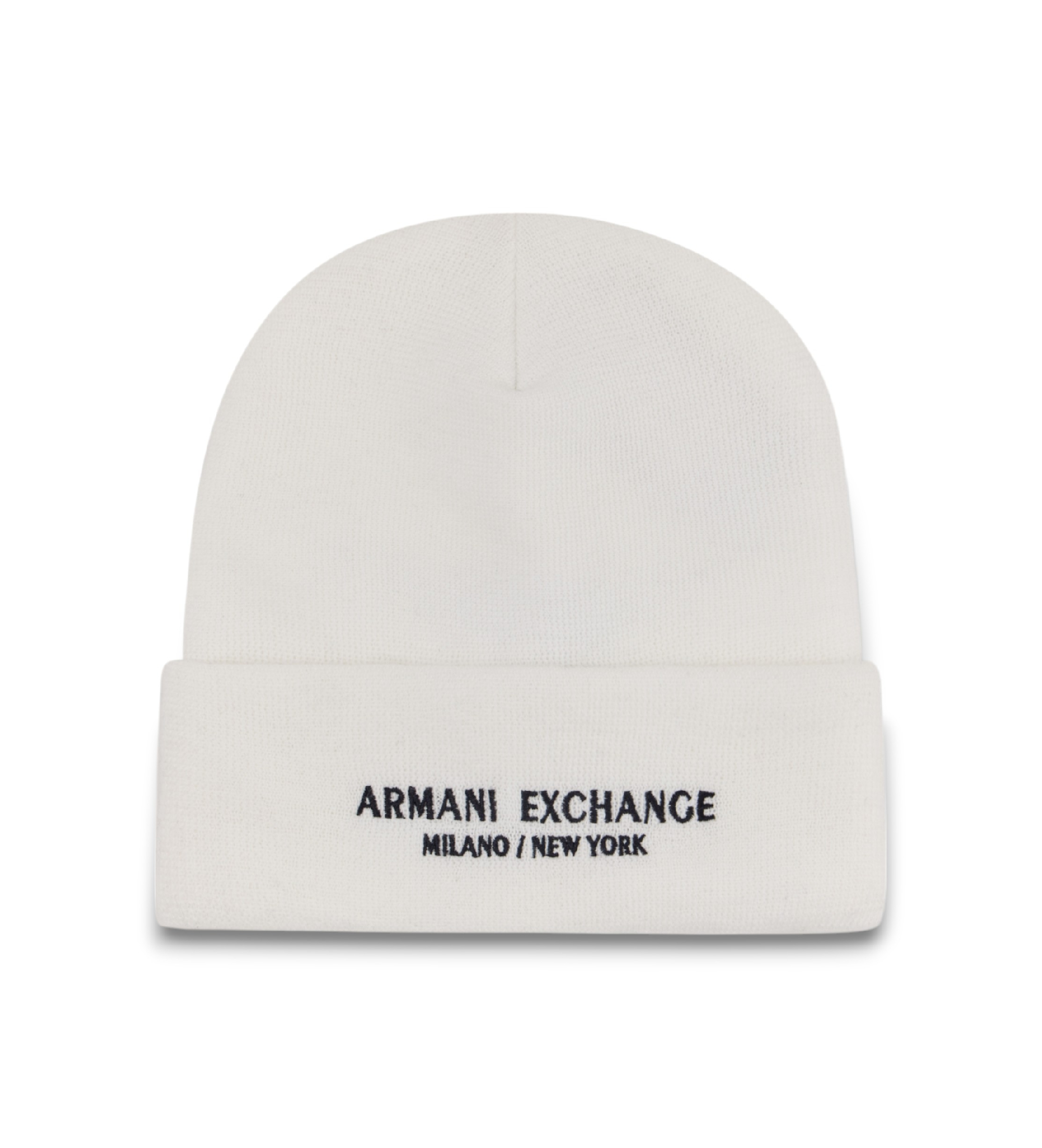 A|X Armani Exchange für Herren. XM001637AF16950U0009 ASV Milano Mütze cremefarben (OSFA), Weiß, Lässig, Polyester