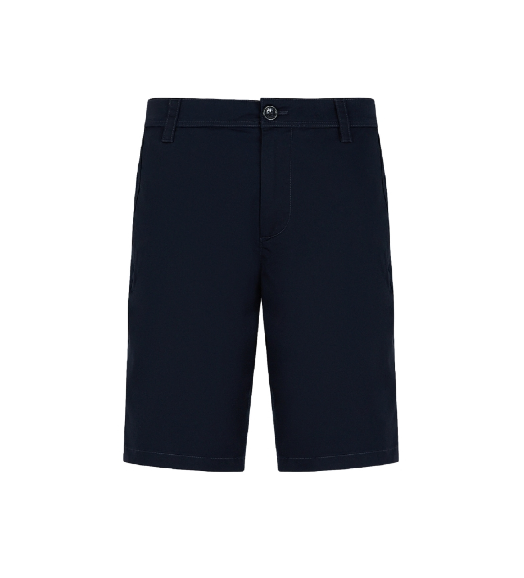 A|X Armani Exchange für Herren. 8NZS42ZN1RZ1583 Bermudashorts Solid navy (30), Lässig, Baumwolle, Marine