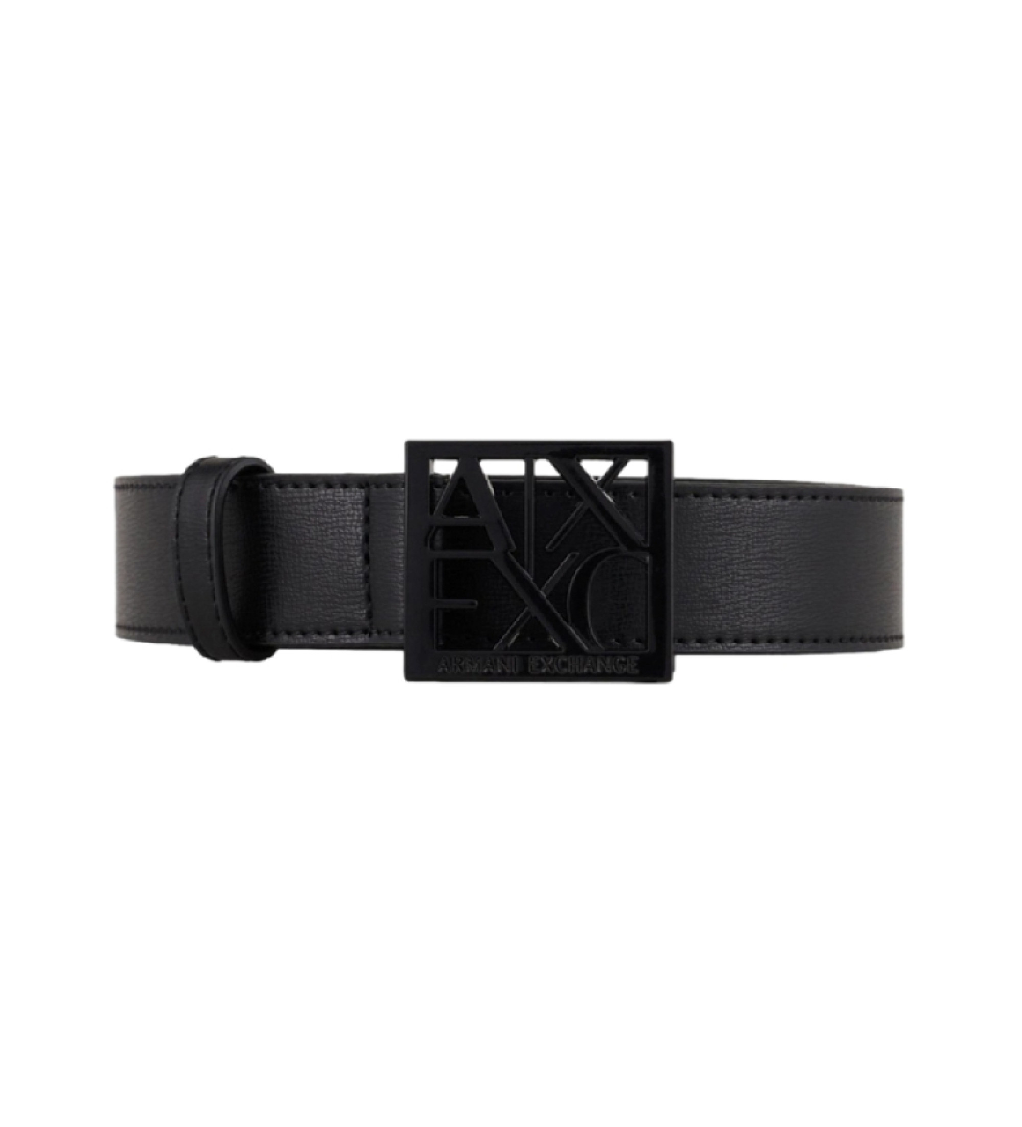 A|X Armani Exchange für Damen. 9411300A87400020 Schwarzer Gürtel (70cm), Lässig, Synthetisch, Kunstleder