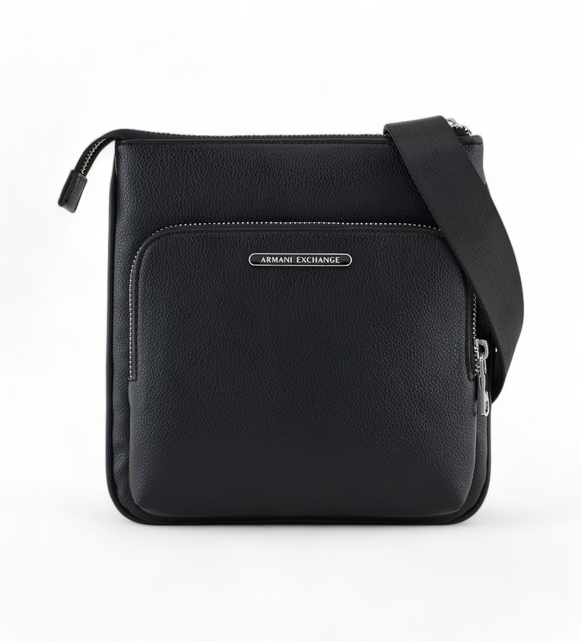A|X Armani Exchange für Herren. XM000846AF12134UC001 Schlüssel Umhängetasche schwarz (OSFA), Lässig, Polyester