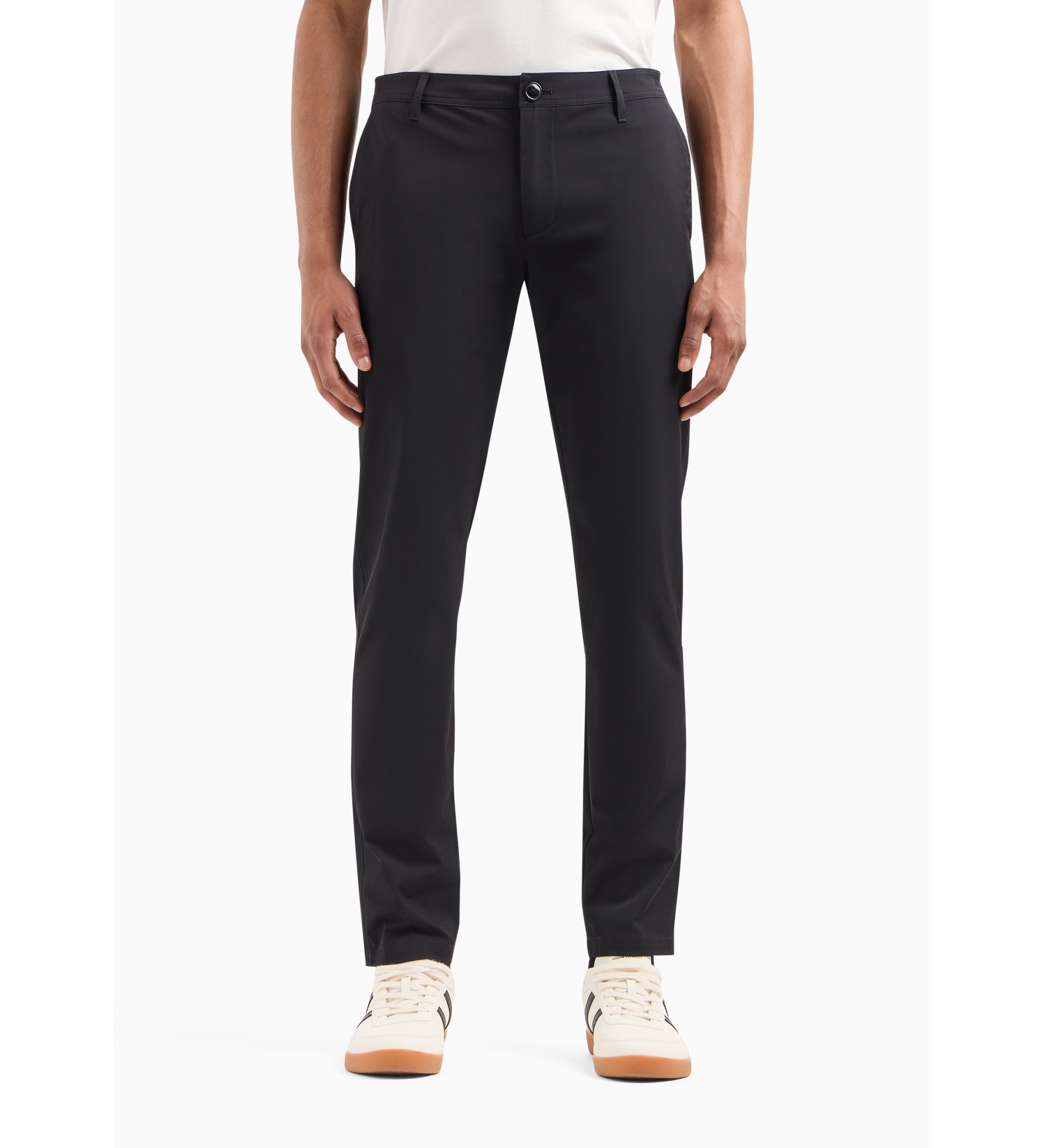 A|X Armani Exchange für Herren. 8NZP49ZNYZZ1200 Logo-Hose schwarz (29), Lässig, Polyamid
