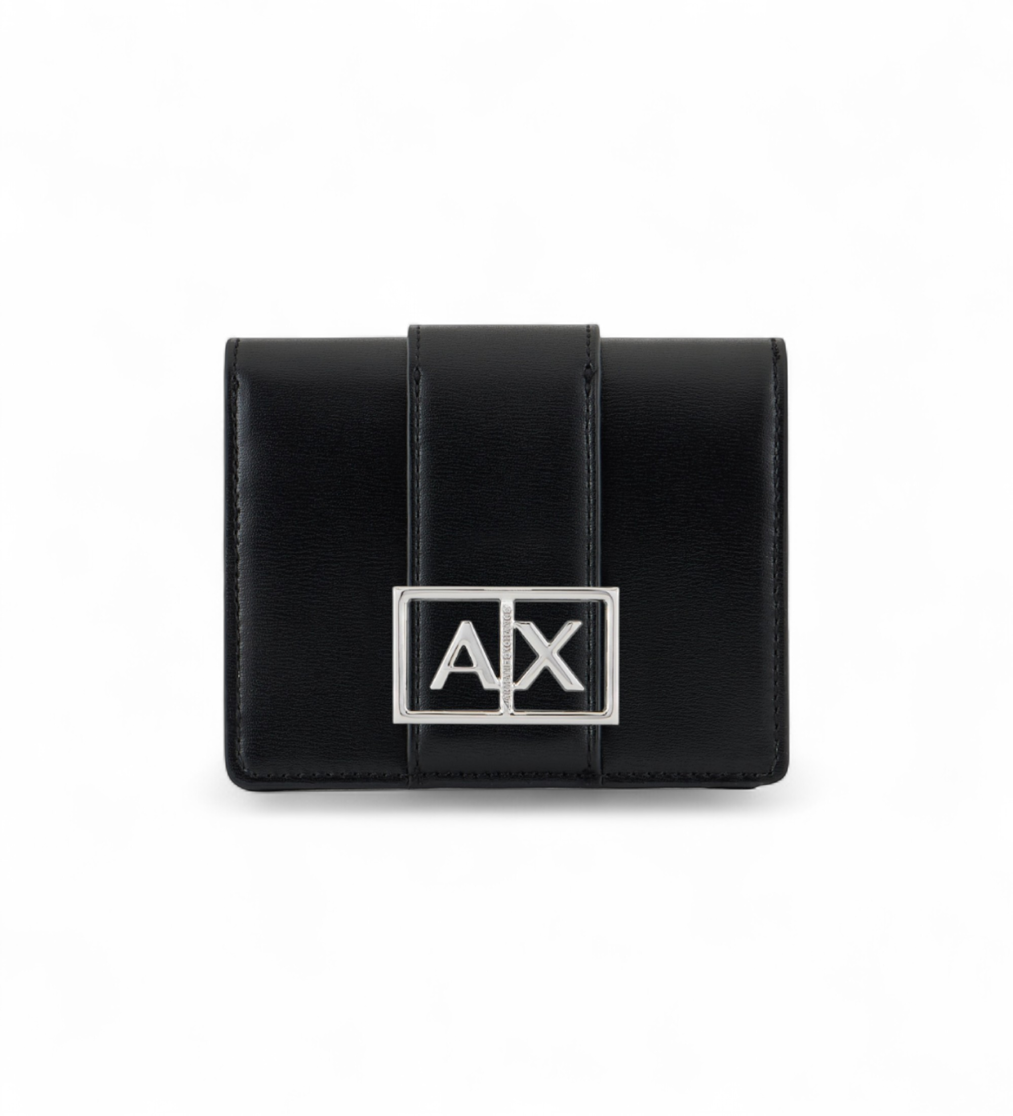 A|X Armani Exchange für Damen. XW000360AF12039UC001 Kleines Portemonnaie Asv schwarz (OSFA), Lässig, Polyester