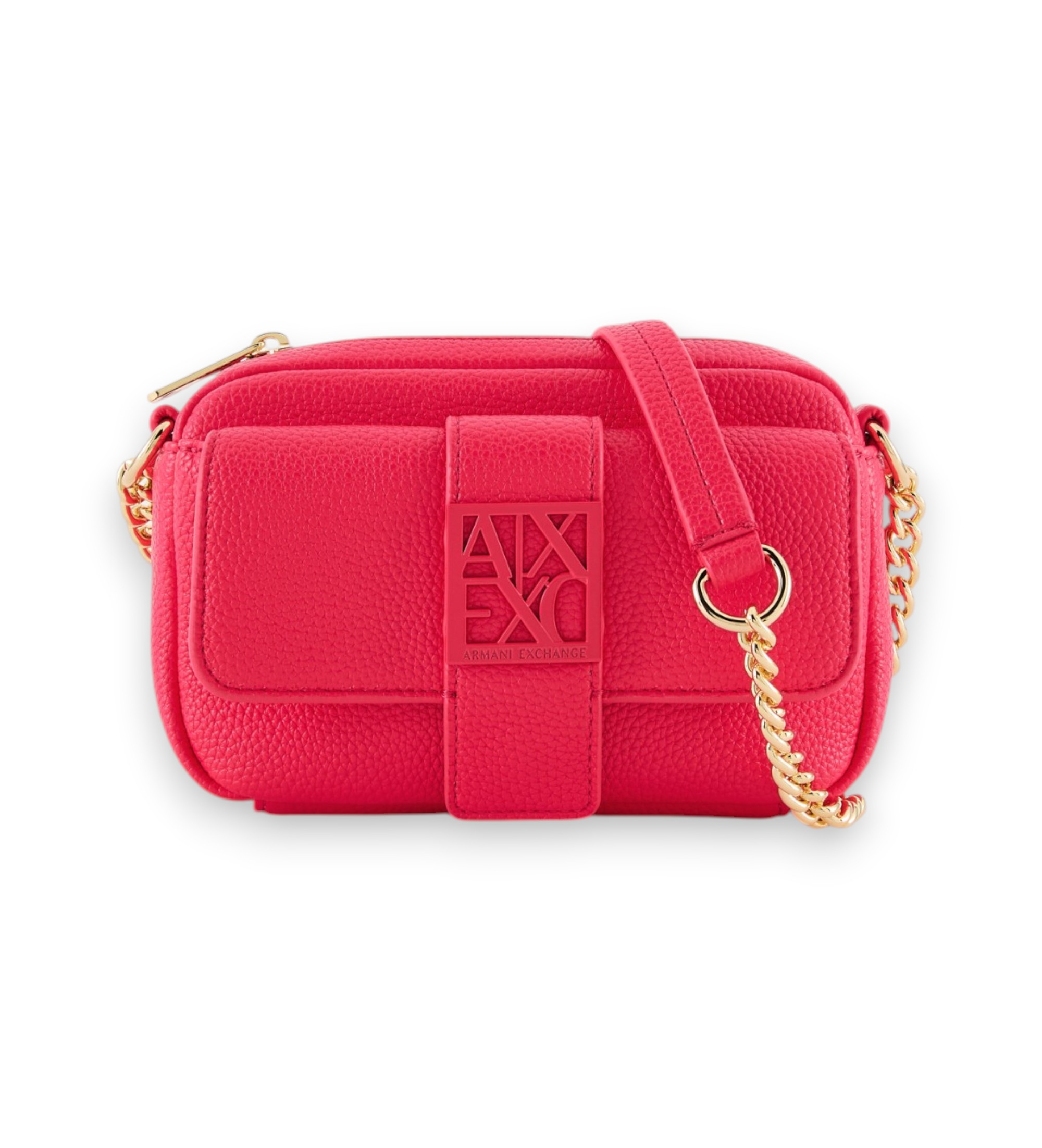 A|X Armani Exchange für Damen. XW000324AF11902U5051 Mini-Umhängetasche mit rosa Logo (OSFA), Lässig, Polyester