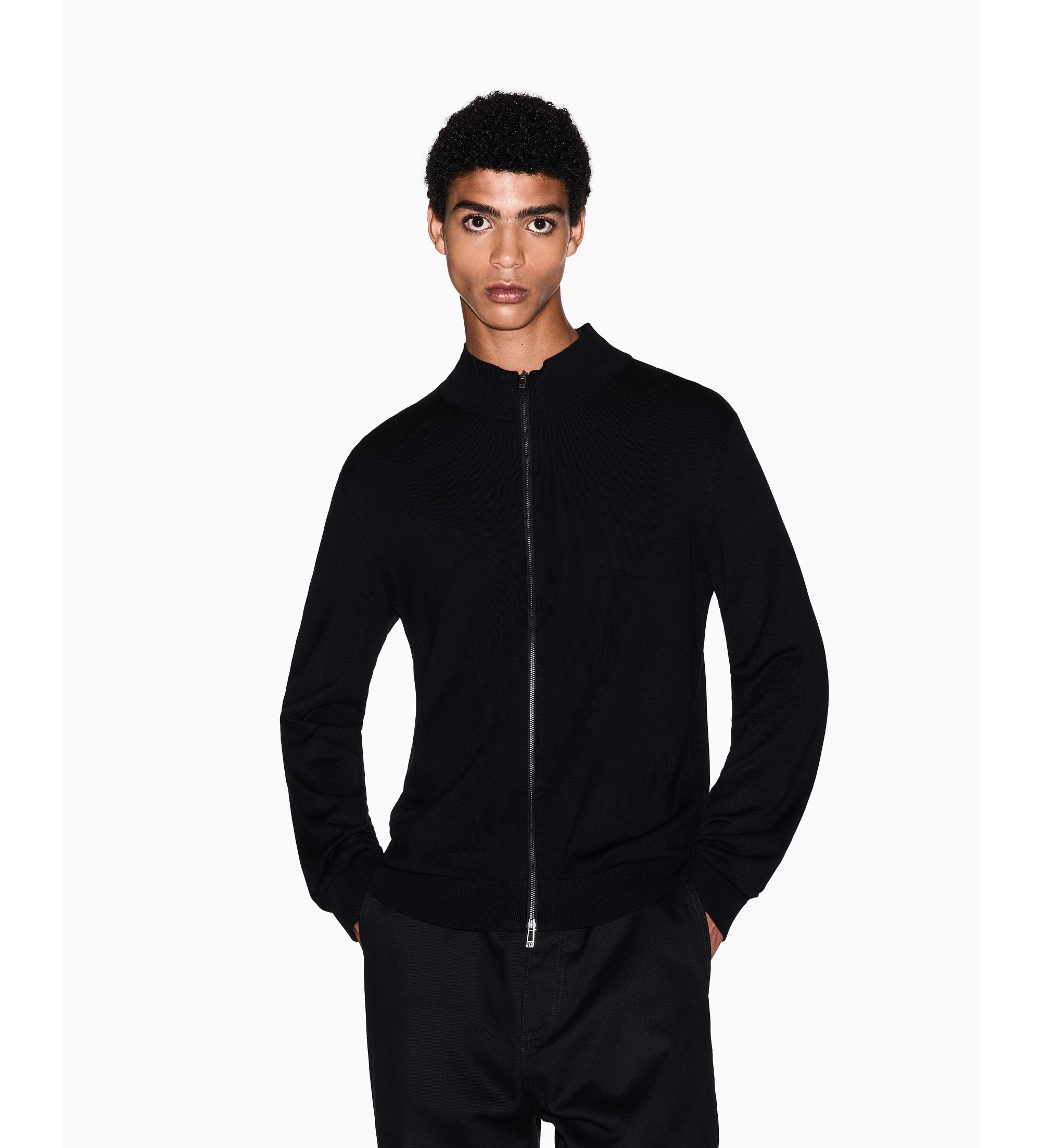 A|X Armani Exchange für Herren. XM001279AF10454UC001 Jacke Blend schwarz (M), Lässig, Viskose