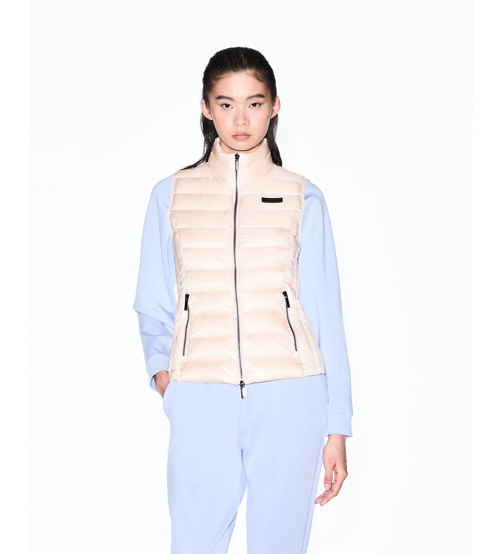 A|X Armani Exchange für Damen. XW001921AF18757U4104 Taillenweste rosa (S), Lässig, Polyamid